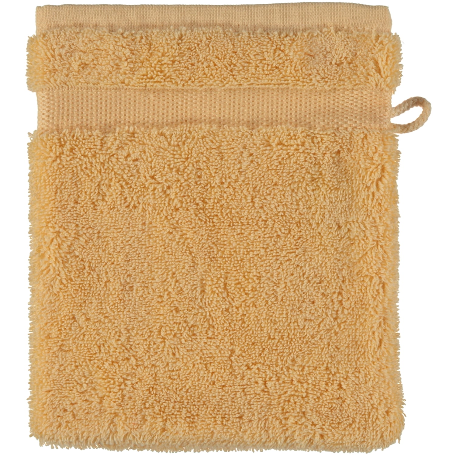 Rhomtuft - Handtücher Princess - Farbe: mais - 390 - Waschhandschuh 16x22 cm