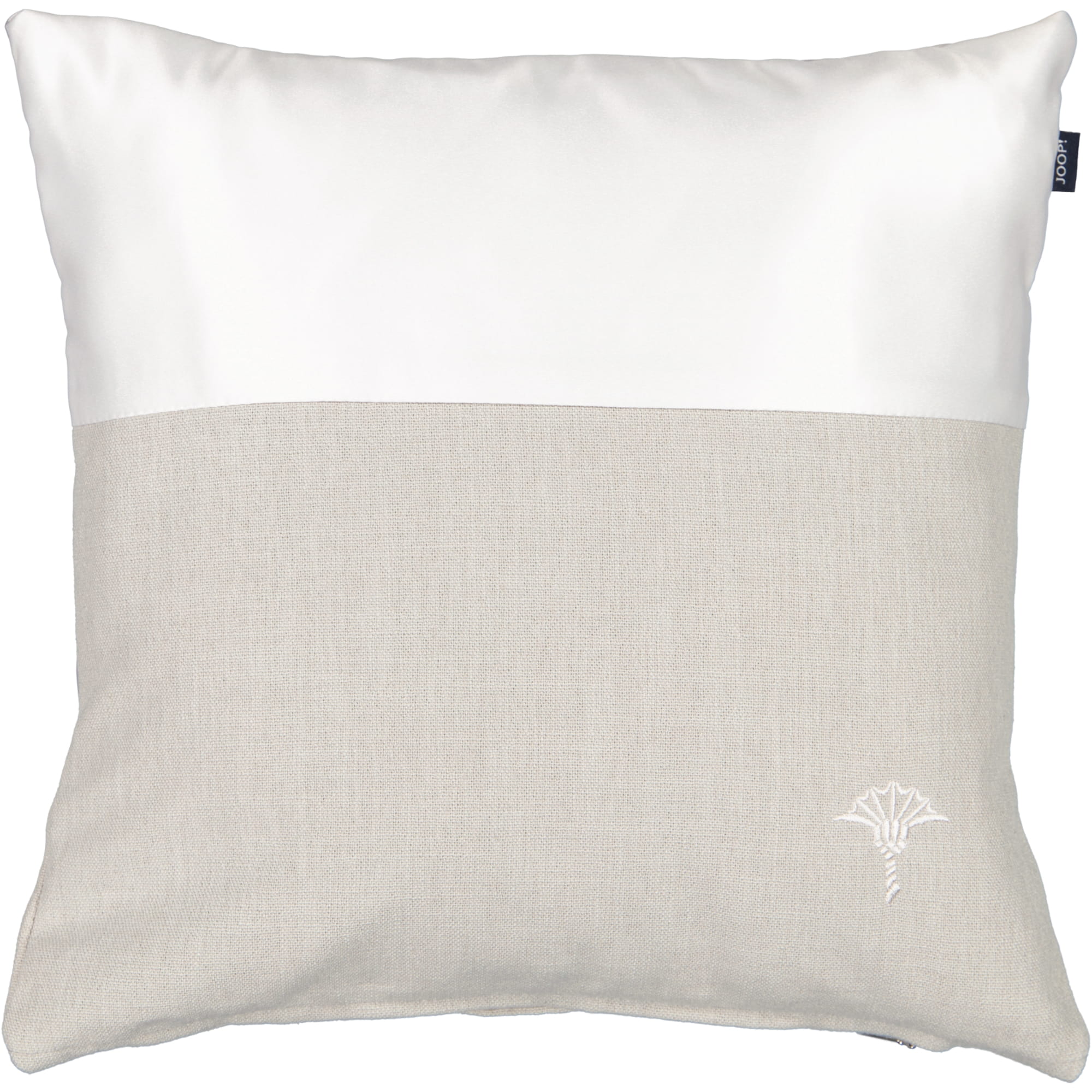 JOOP! Kissenhüllen Split Silber - 010 - 40x40 cm