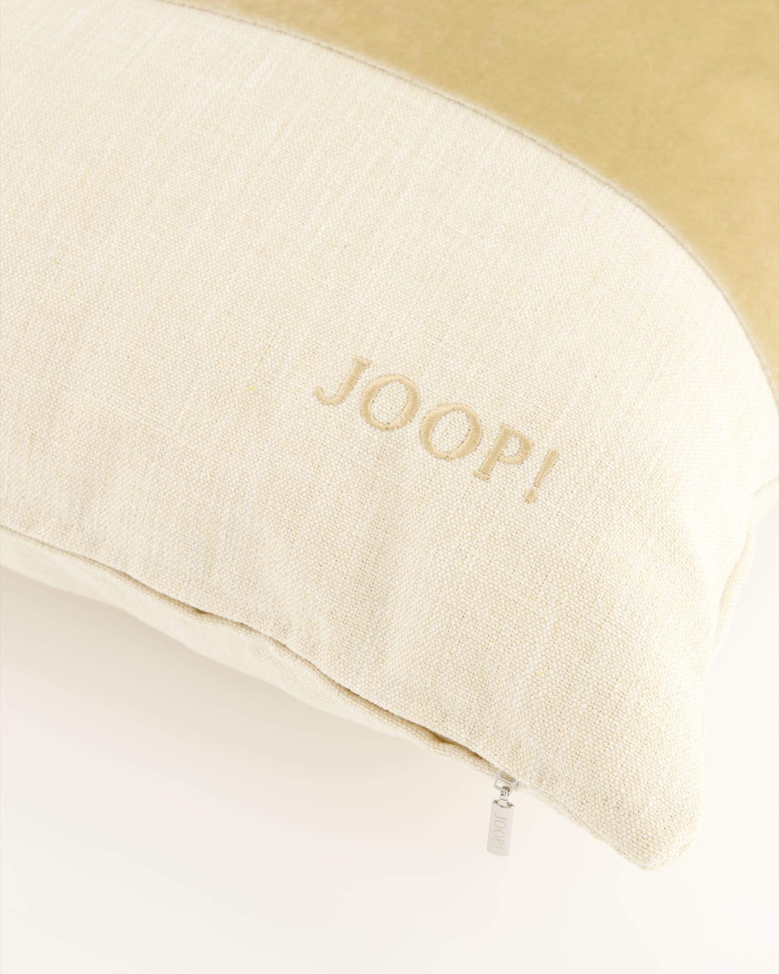 JOOP! Kissenhüllen Split Vanille - 040 - 50x50 cm