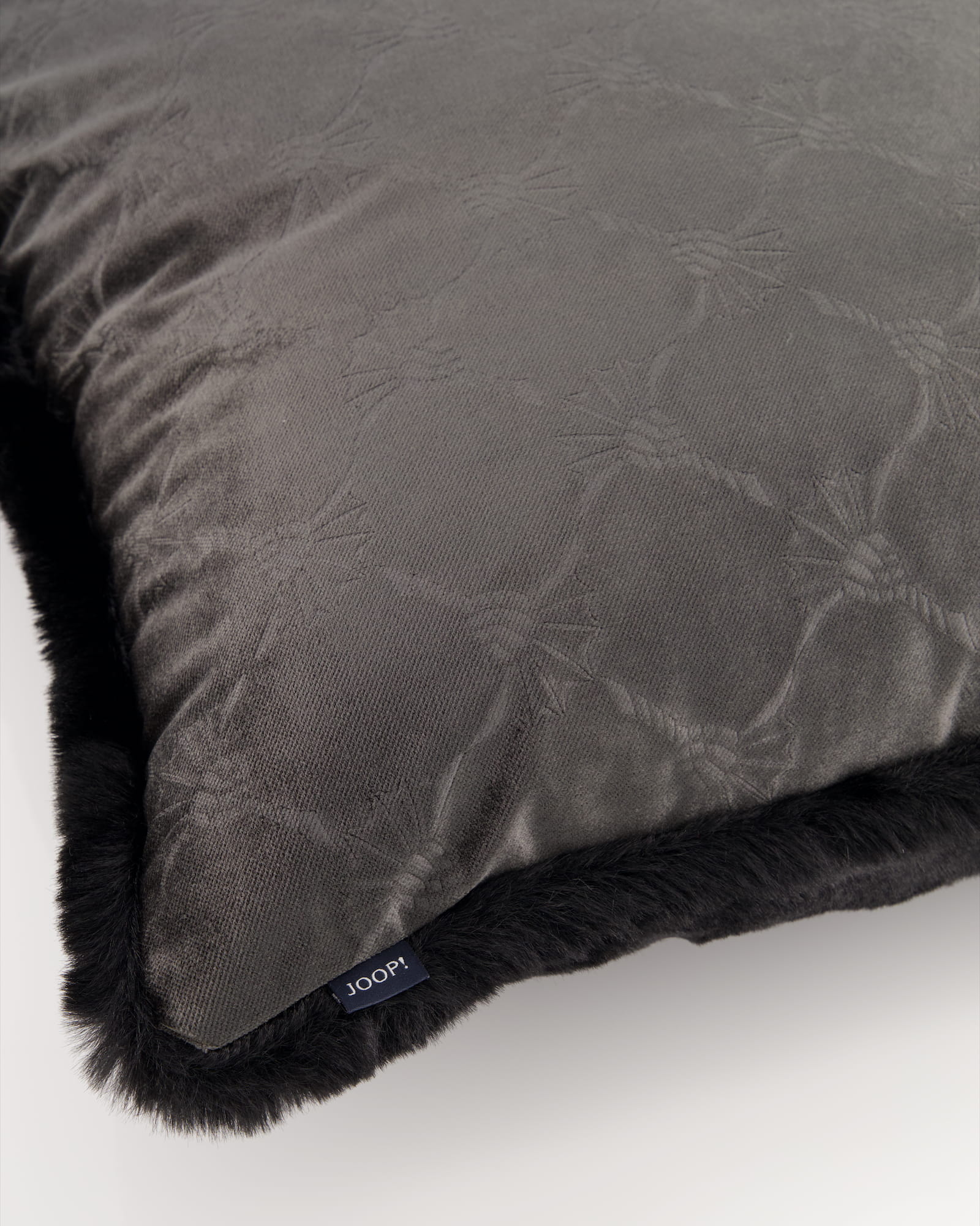 JOOP! Kissenhülle Smooth - Größe: 45x45 cm - Farbe: Schwarz - 002