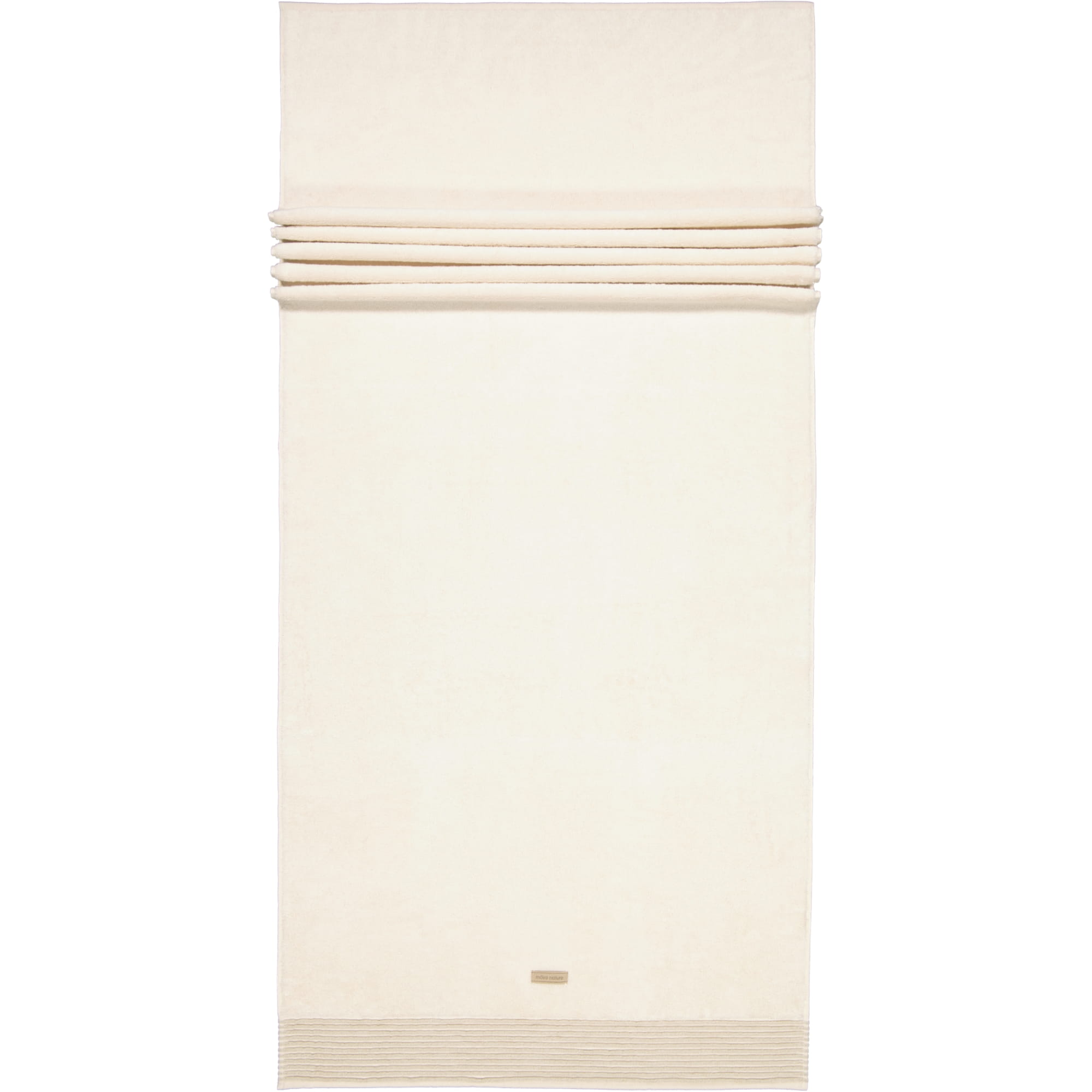 Möve - Wellness - Chenillebiesen - Farbe: natur - 071 (0-5537/8711) - Saunatuch 80x200 cm