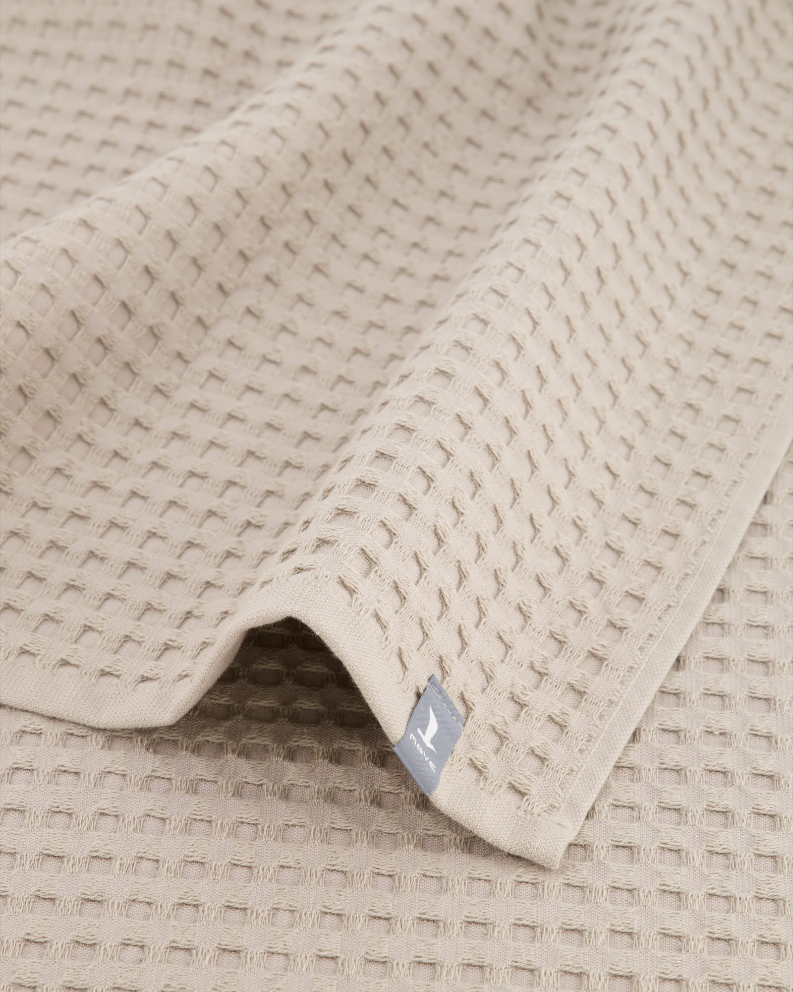 Möve - Waffelpiquée - Farbe: cashmere - 713 (1-0605/8762) - Gästetuch 40x70 cm