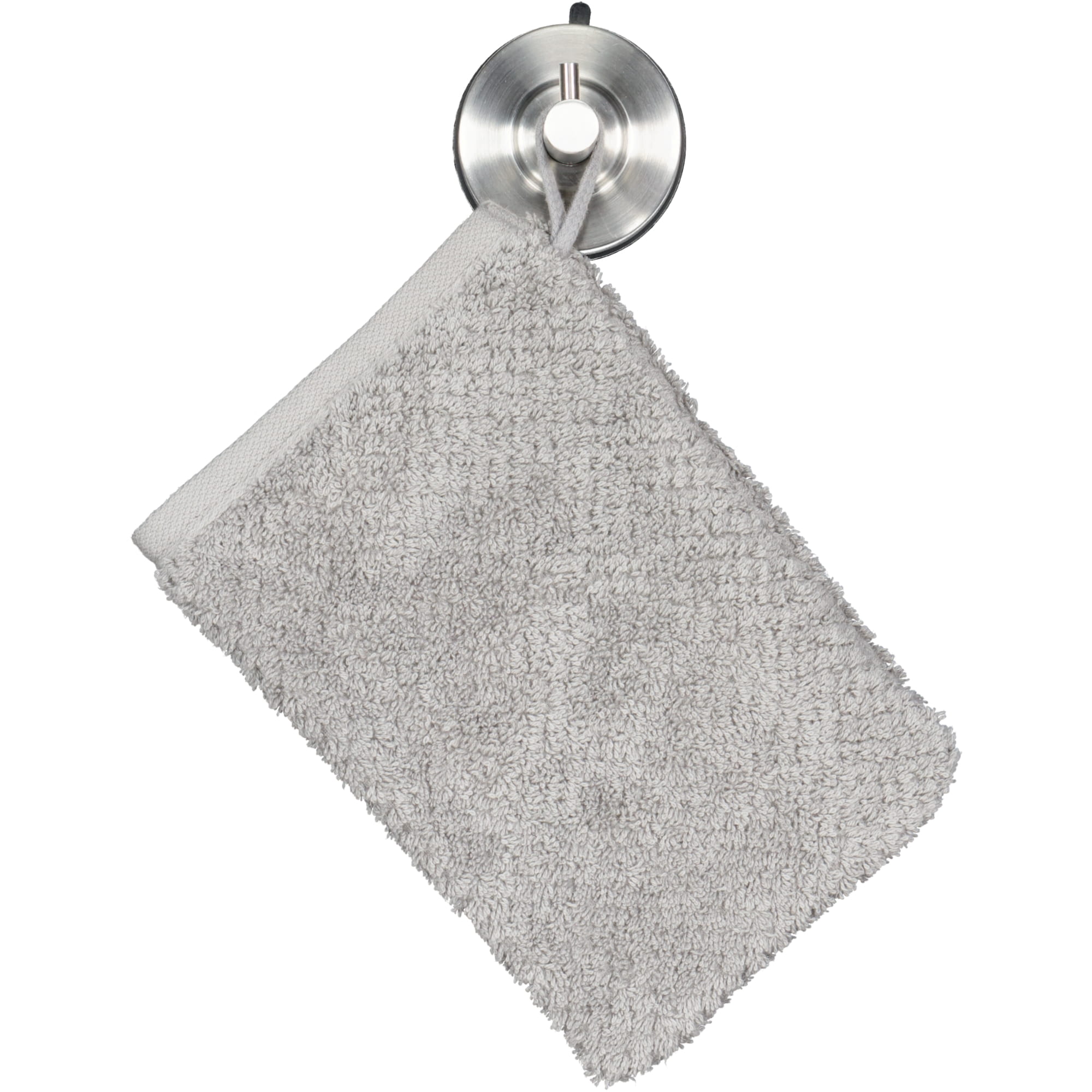 Cawö Handtücher Pure 6500 - Farbe: stein - 727 - Waschhandschuh 16x22 cm
