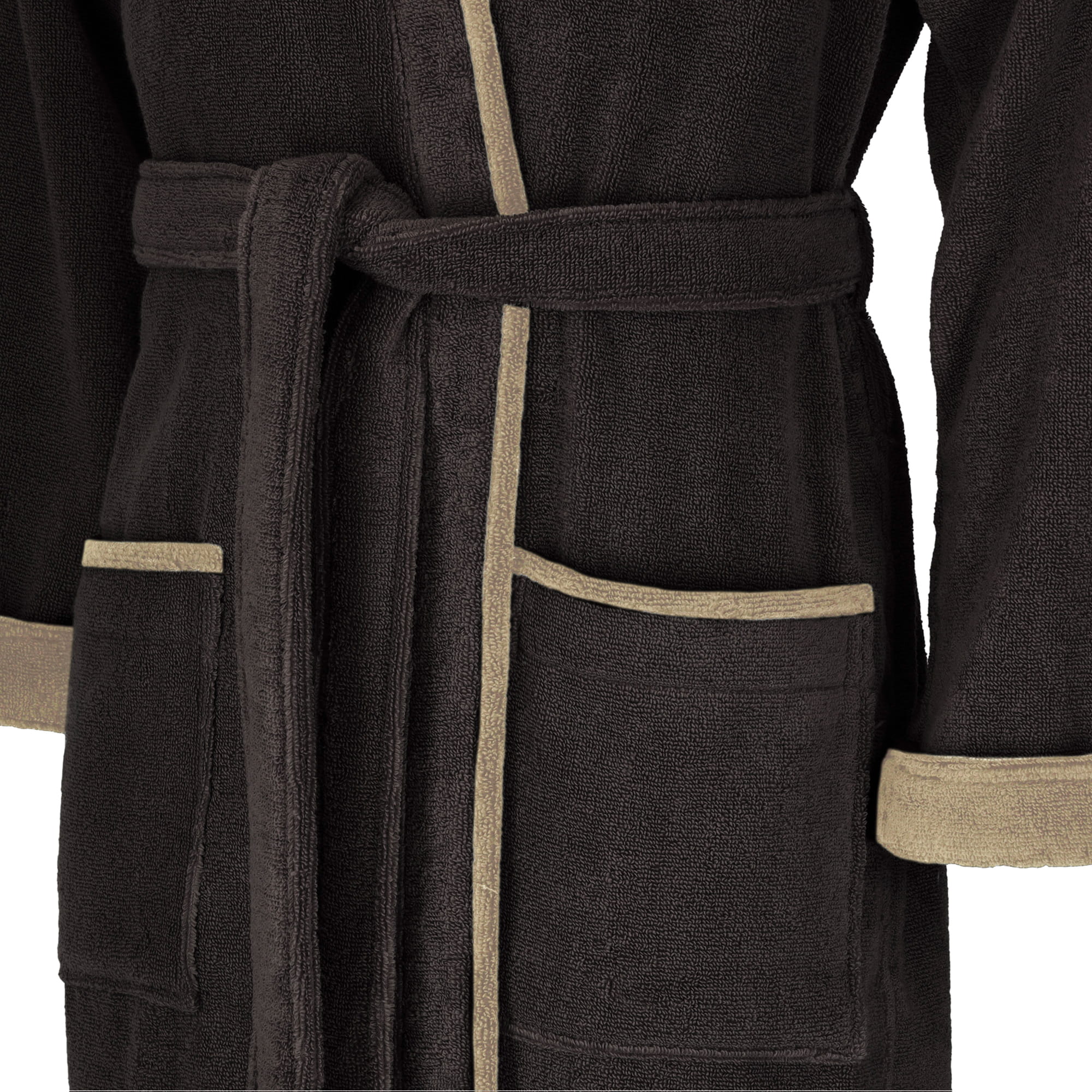 Vossen Bademäntel Herren Kimono Amadeus espresso - 7690