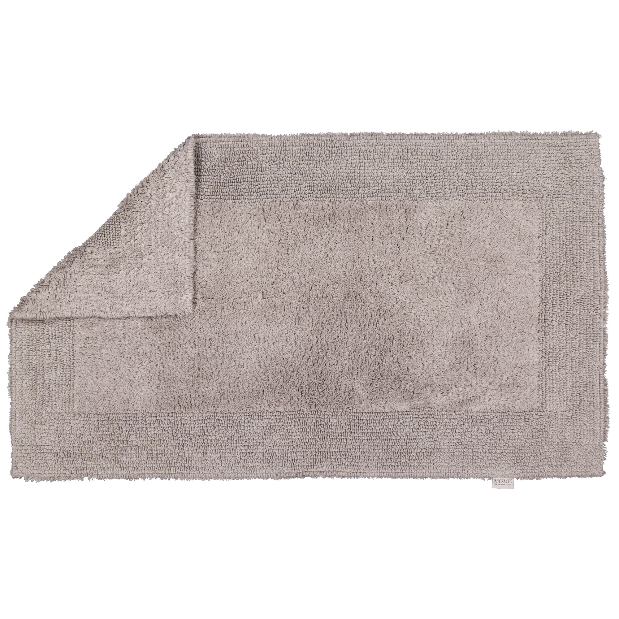 Möve Badteppiche Doubleface silver grey - 823 - 60x100 cm