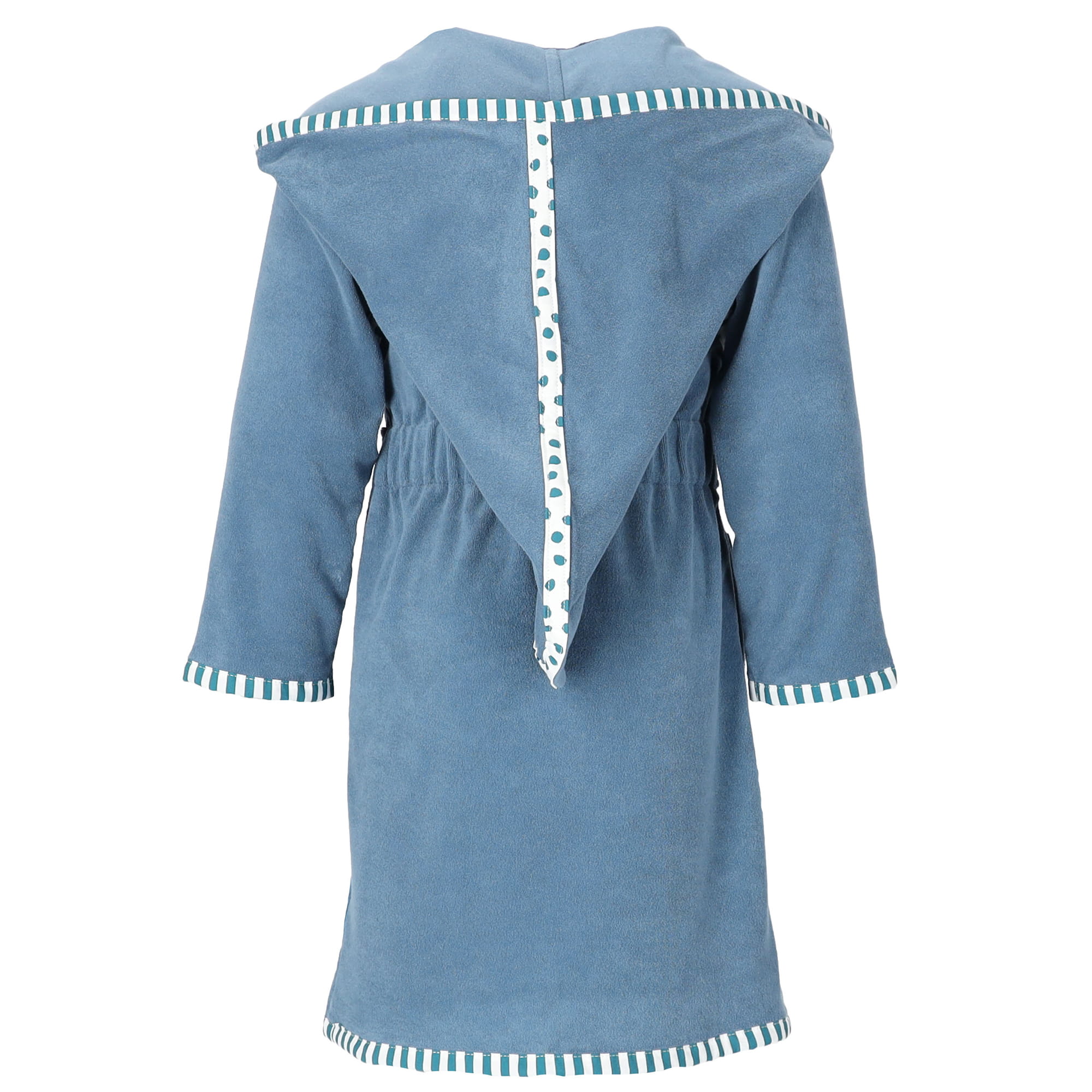 Vossen Bademäntel Kinder Kapuze Mimmi dusty blue - 4695