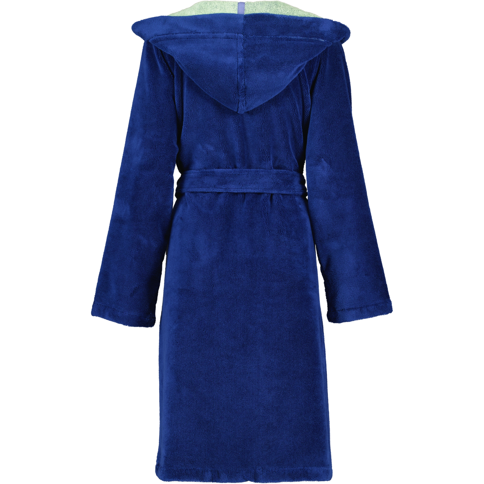 Cawö Home Bademäntel Damen Kapuze Kapuze 845 blau-grün - 14