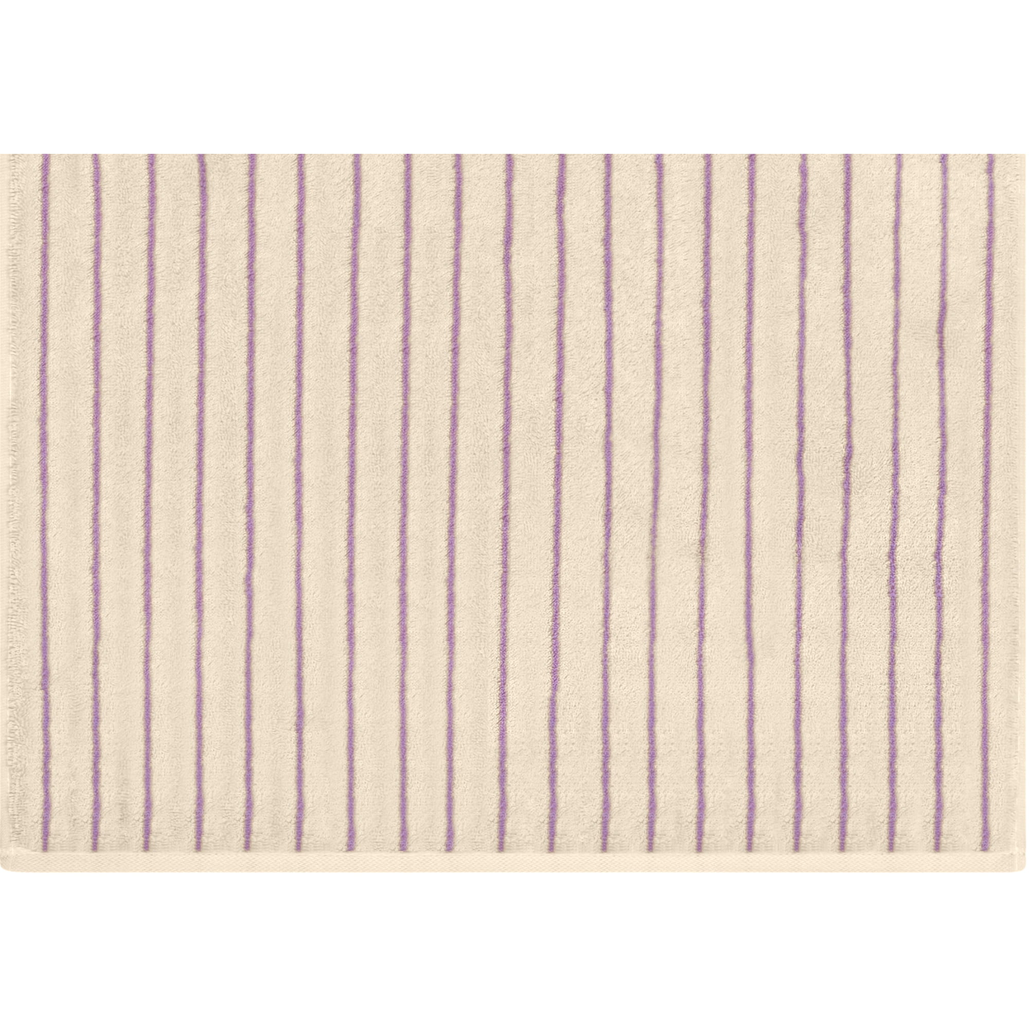 Cawö Handtücher Weekend Streifen 6296 natur/flieder - 30 - Duschtuch 70x140 cm