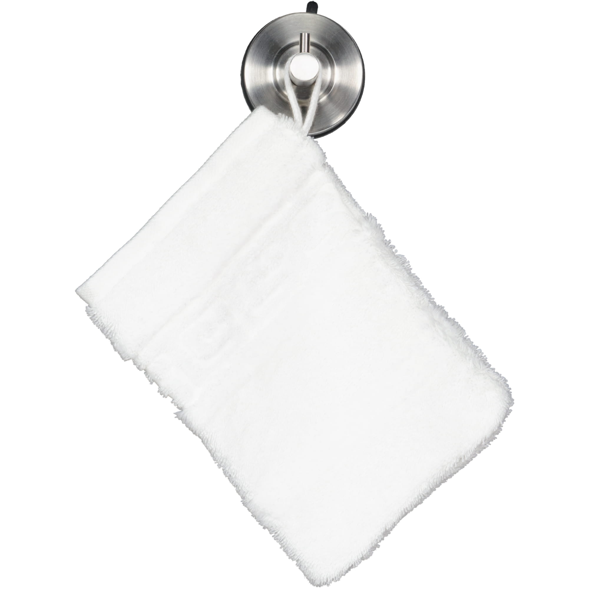 Cawö - Noblesse Uni 1001 - Farbe: 600 - weiß - Waschhandschuh 16x22 cm