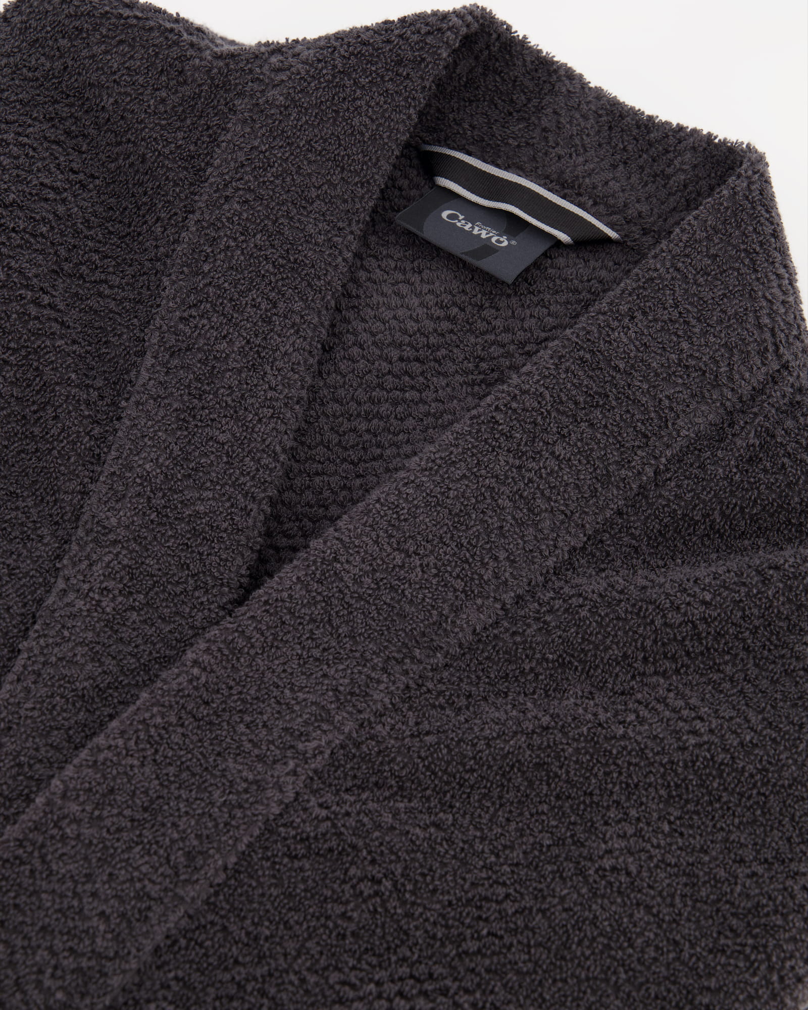 Cawö Bademäntel Herren Kimono Pure 5622 basalt - 740