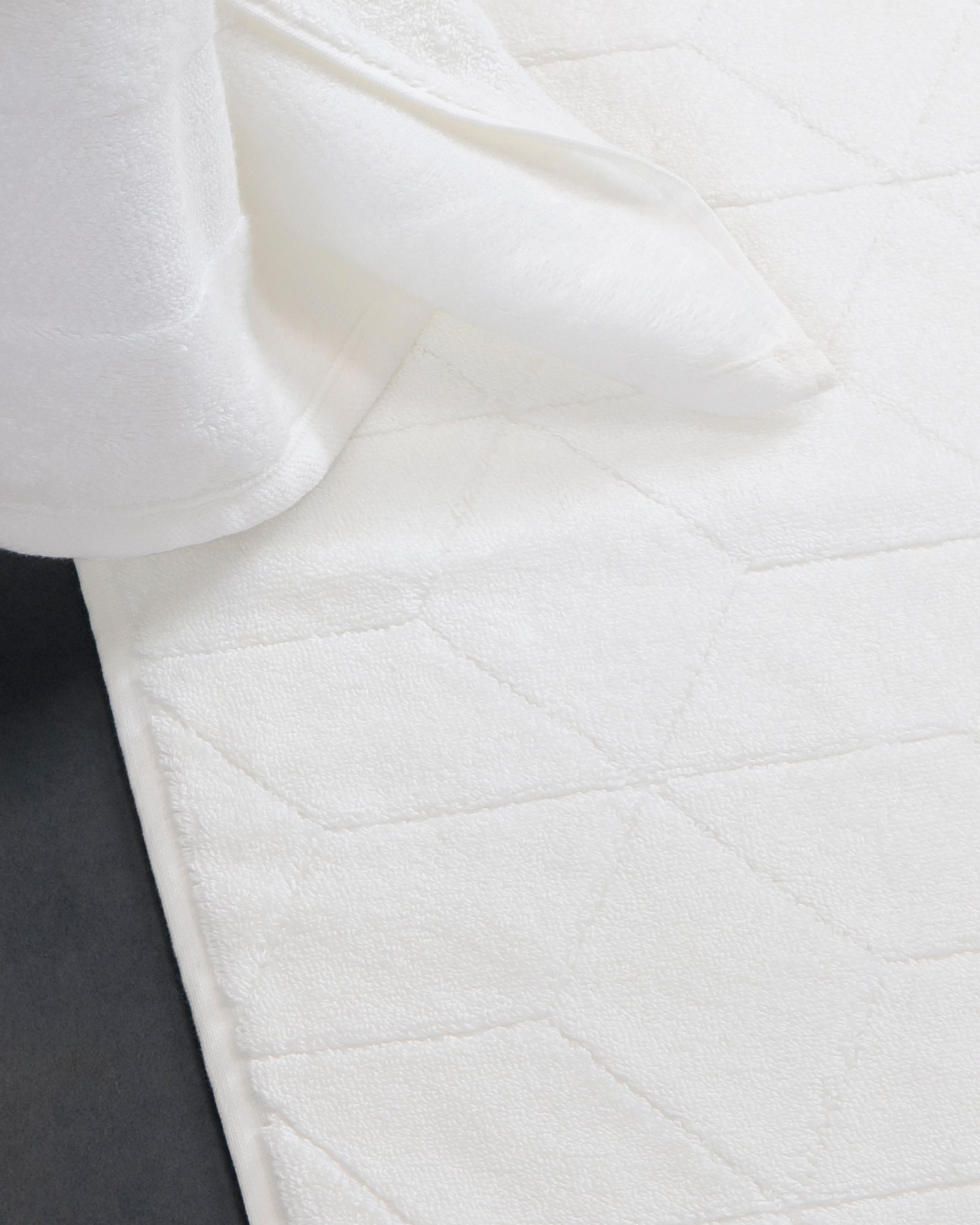 Villeroy & Boch Badematte Carré 2553 - 50x80 cm - Farbe: graphite - 774