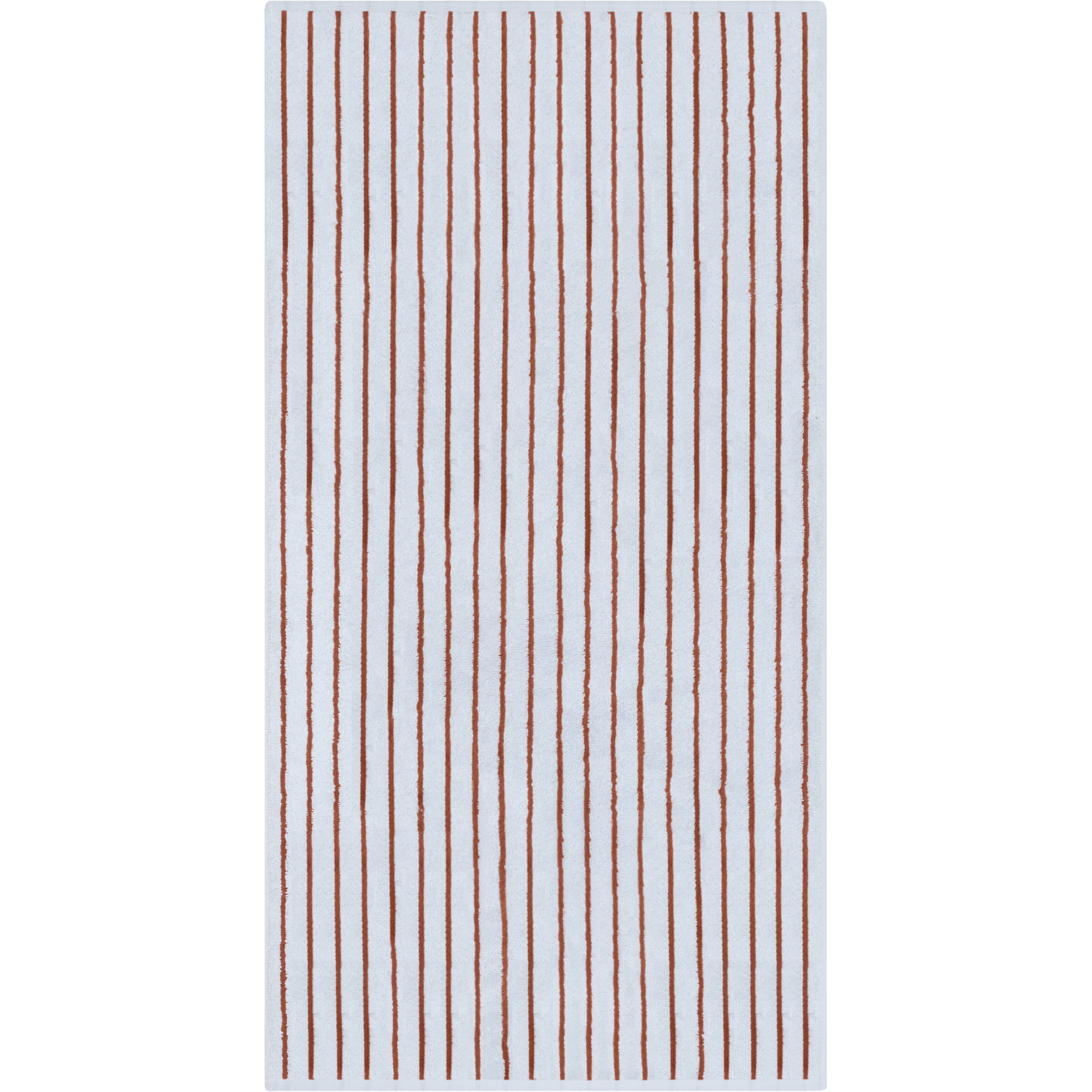Cawö Handtücher Weekend Streifen 6296 hellblau/kupfer - 10 - Duschtuch 70x140 cm