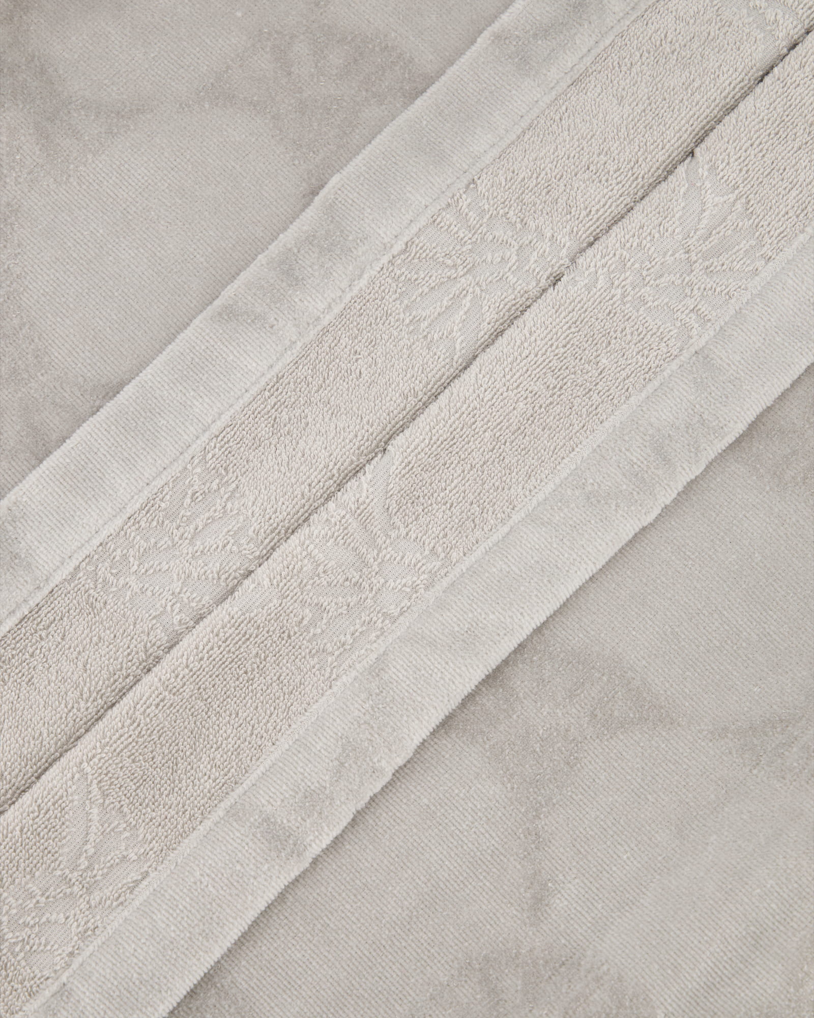 JOOP Damen Bademantel Kapuze - 1652 - Farbe: Platin - 713
