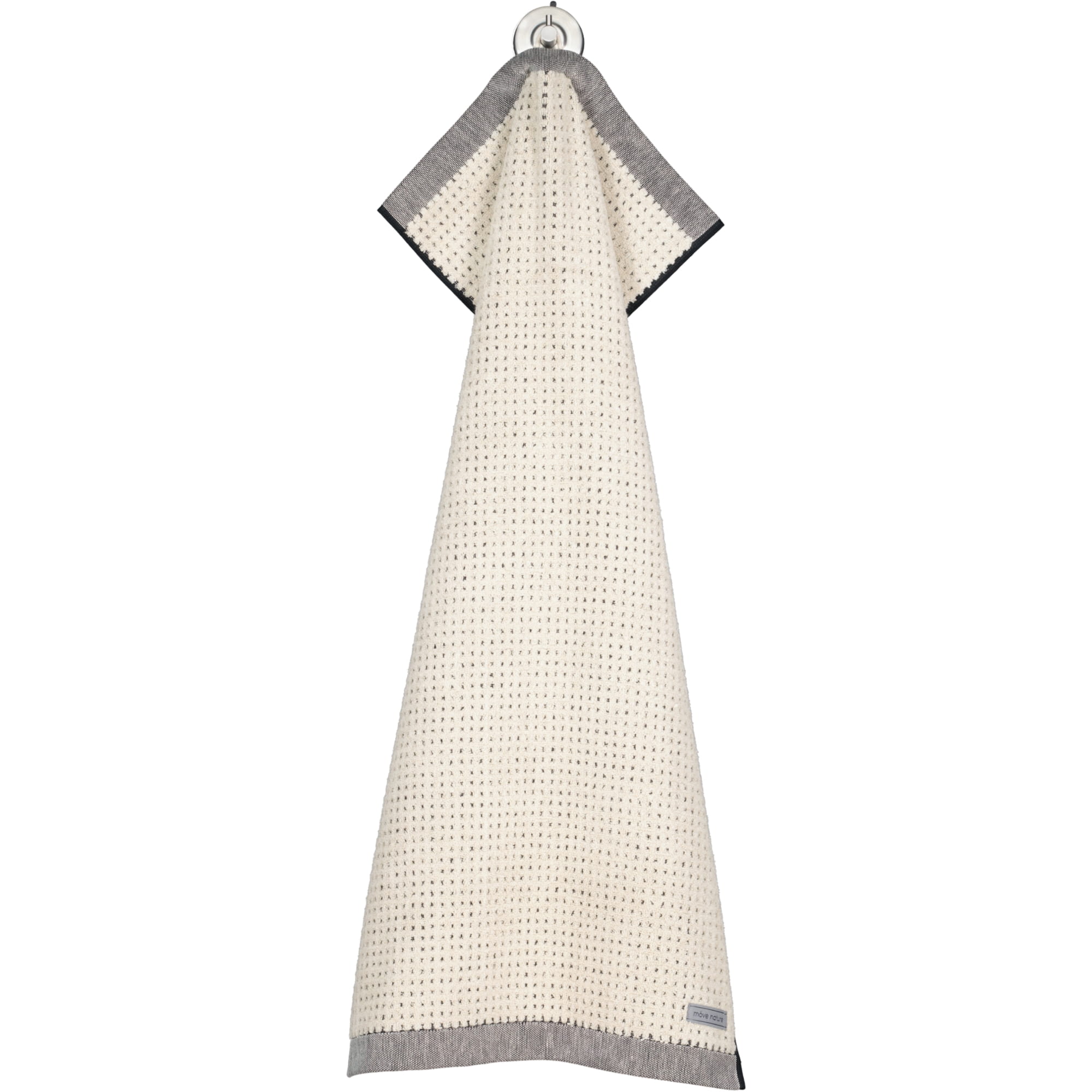 Möve - Eden - Piquée Struktur - Farbe: natur - 081 (1-0148/8942) - Handtuch 50x100 cm
