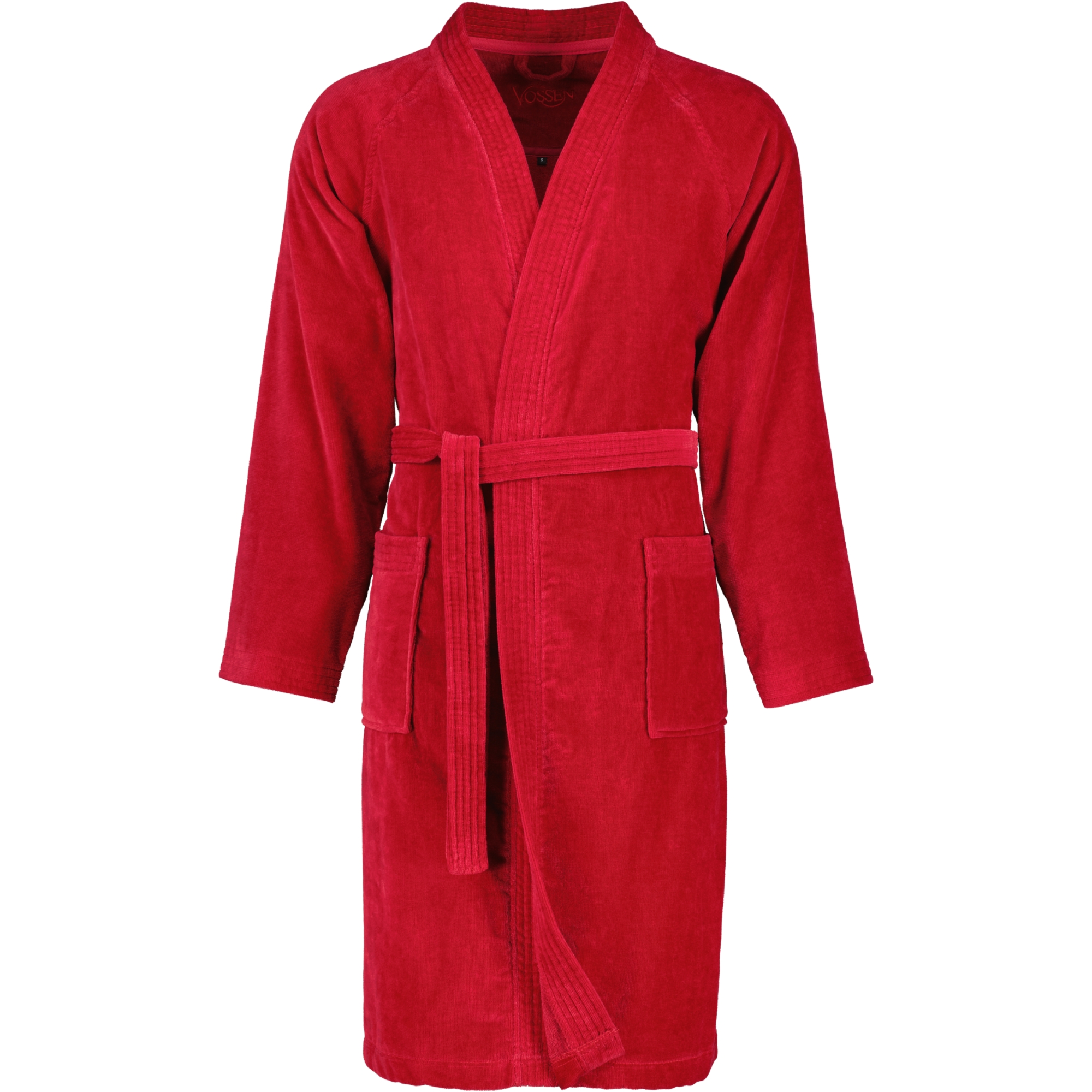 Vossen Bademäntel unisex Kimono Dallas rubin - 3900 - XS