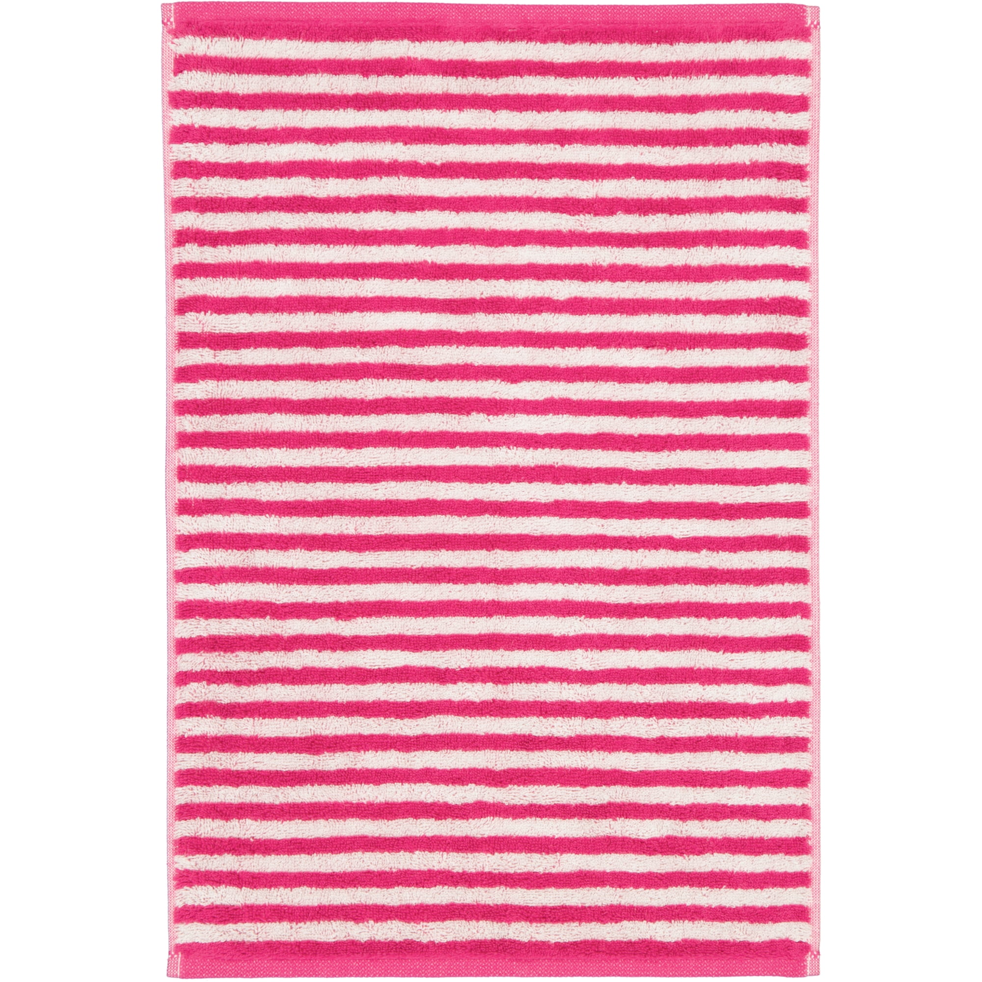 Cawö Handtücher Campus Ringel 955 pink - 22 - Gästetuch 30x50 cm