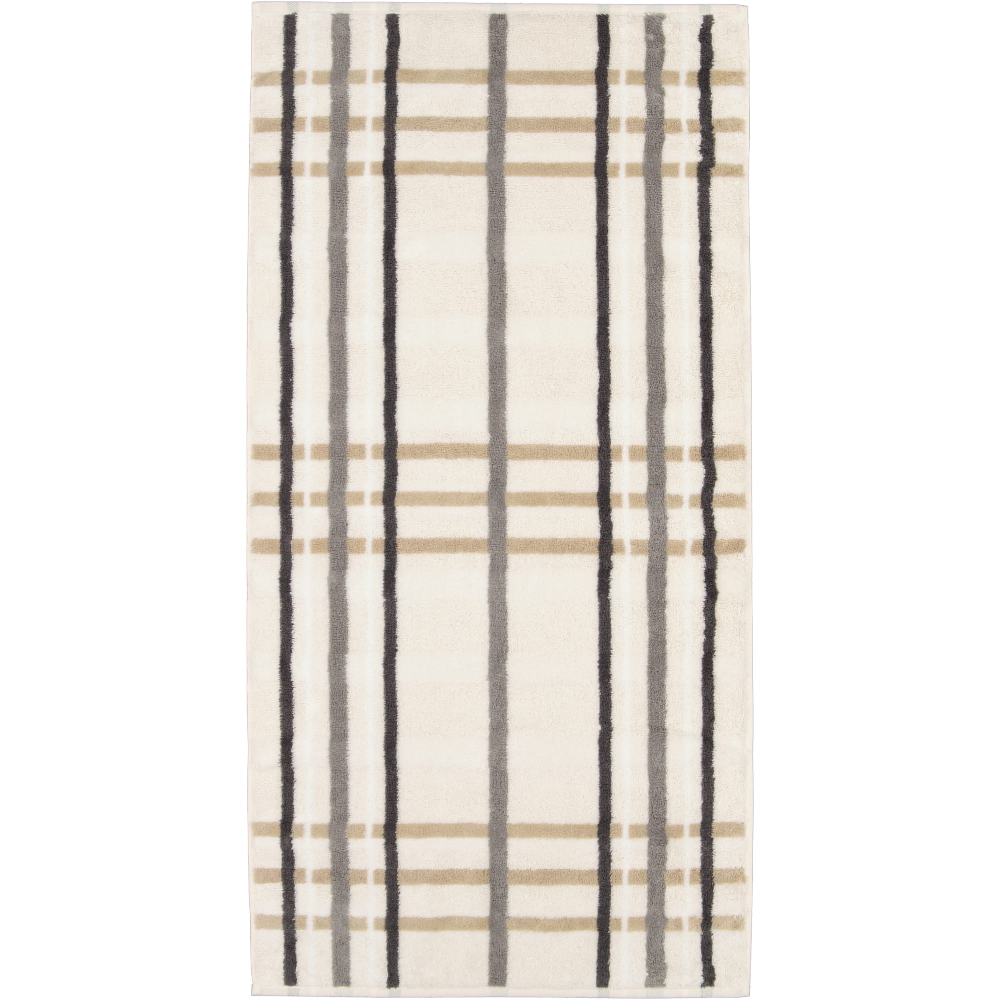 Cawö Handtücher Noblesse Check 1089 natur - 33 - Handtuch 50x100 cm