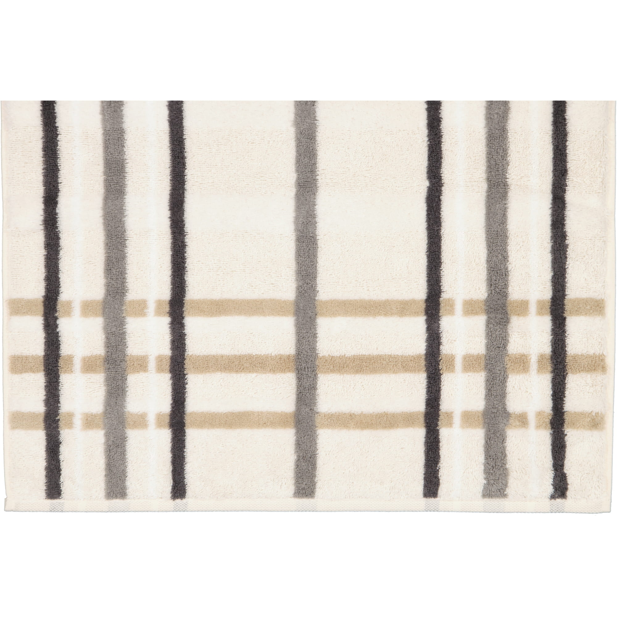 Cawö Handtücher Noblesse Check 1089 natur - 33 - Handtuch 50x100 cm
