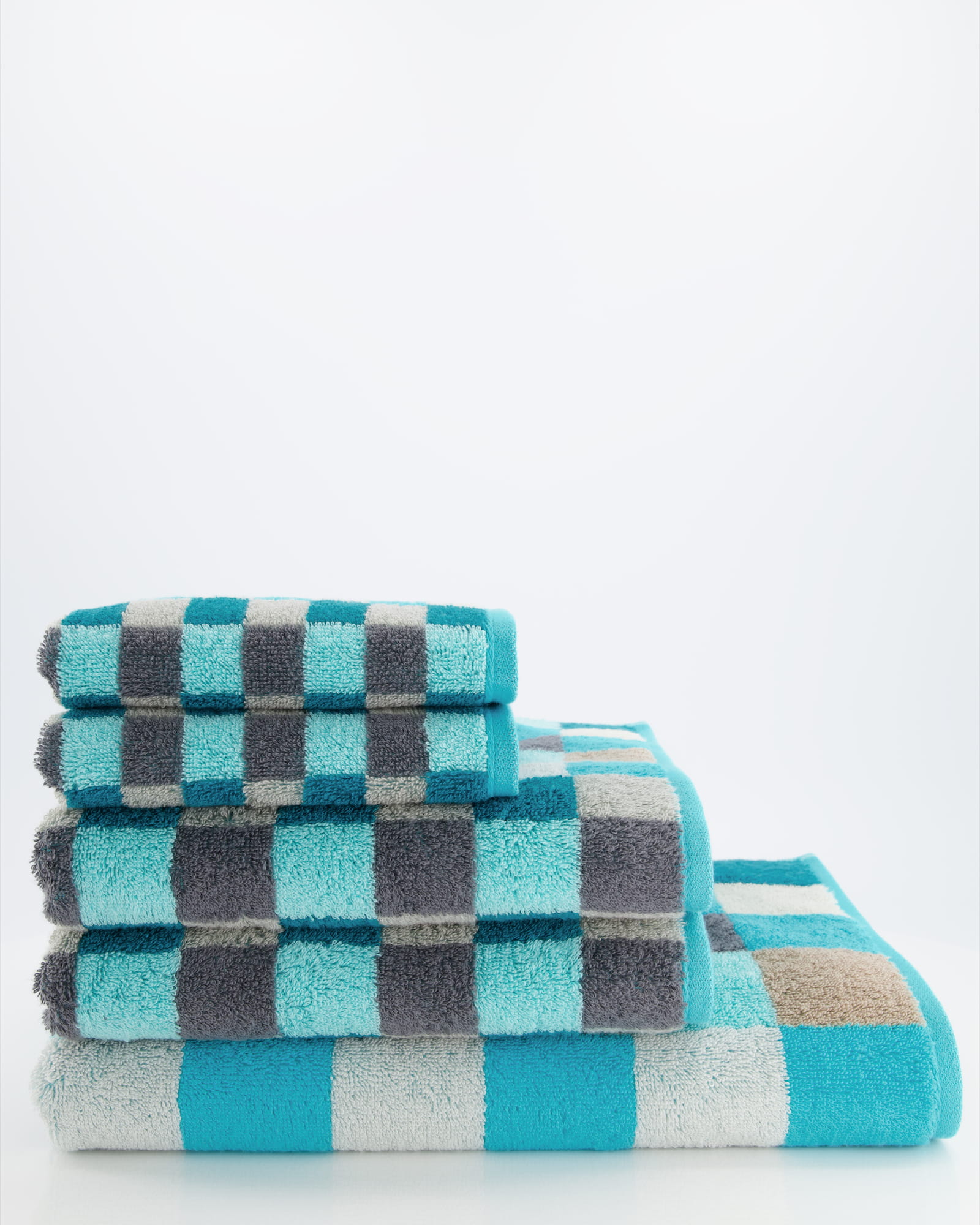 Cawö - Unique Karo 942 - Farbe: türkis - 44