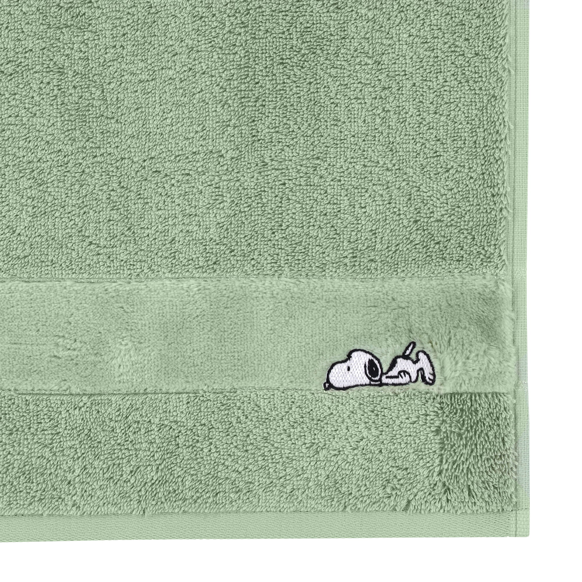 Vossen Handtücher PEANUTS Sleepy Snoopy eucalyptus - 5285