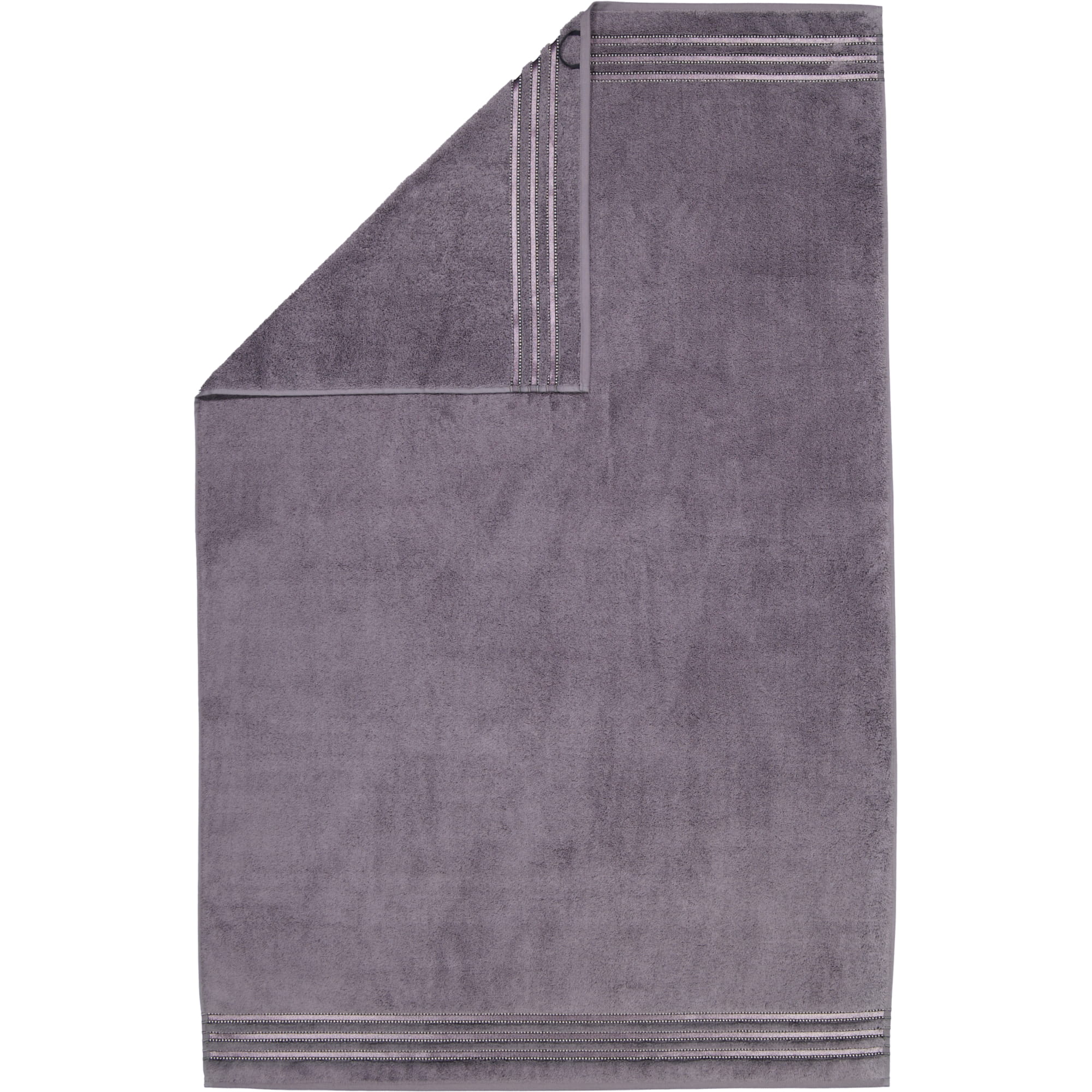 Vossen Handtücher Cult de Luxe graphit - 7660 - Badetuch 100x150 cm