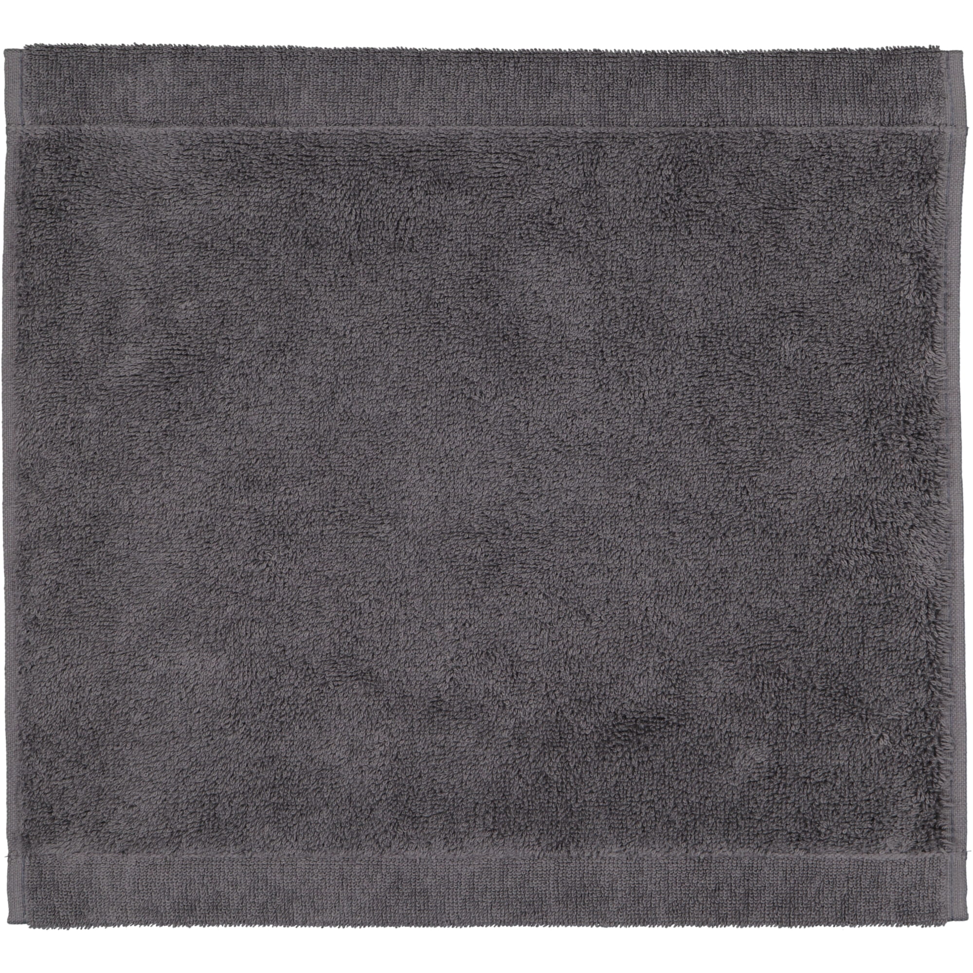 Cawö Handtücher Lifestyle Uni 7007 anthrazit - 774 - Seiflappen 30x30 cm