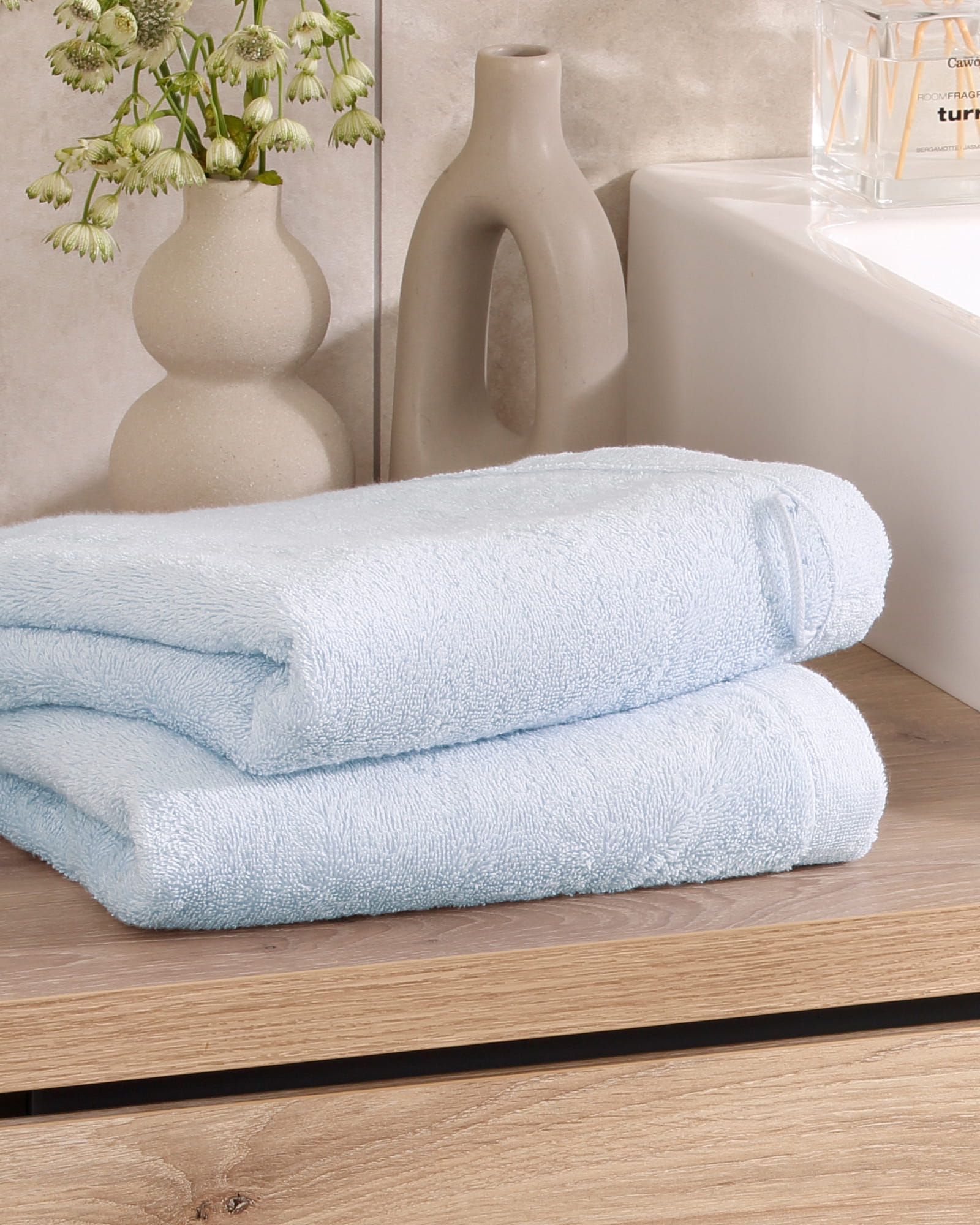 Cawö Handtücher Lifestyle Uni 7007 aqua - 141 - Duschtuch 70x140 cm