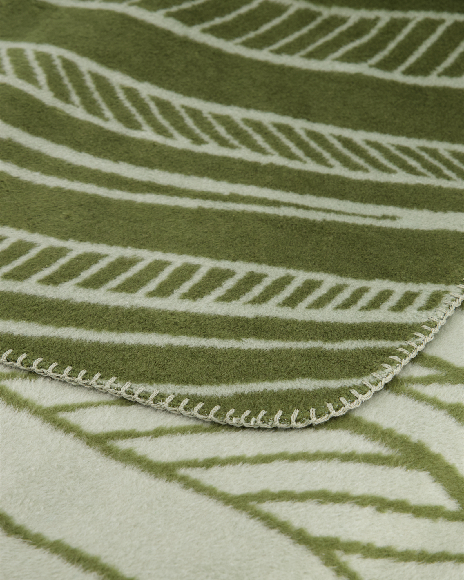 Villeroy & Boch Wohndecken Willow Olive Green - 150x200 cm