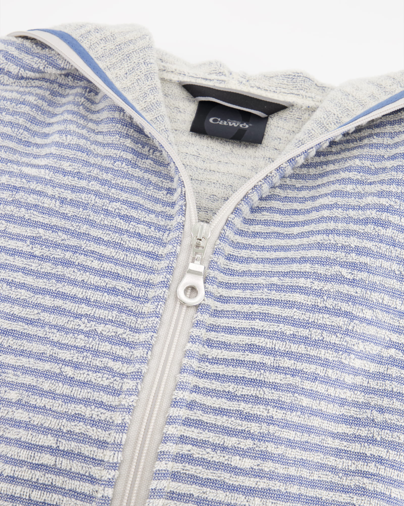 Cawö Bademäntel Damen Kurzmantel mit Kapuze 6222 - Farbe: capri - 11