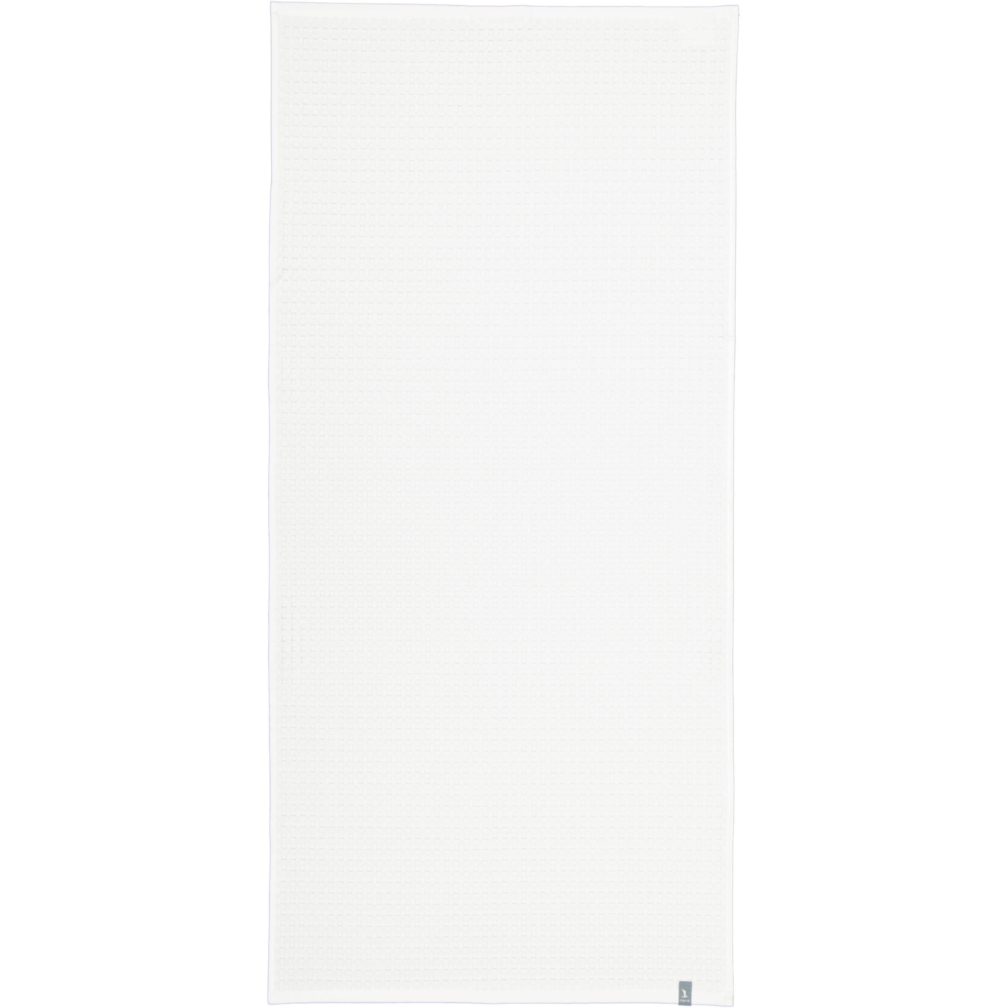 Möve - Waffelpiquée - Farbe: snow - 001 (1-0605/8762) - Handtuch 50x100 cm
