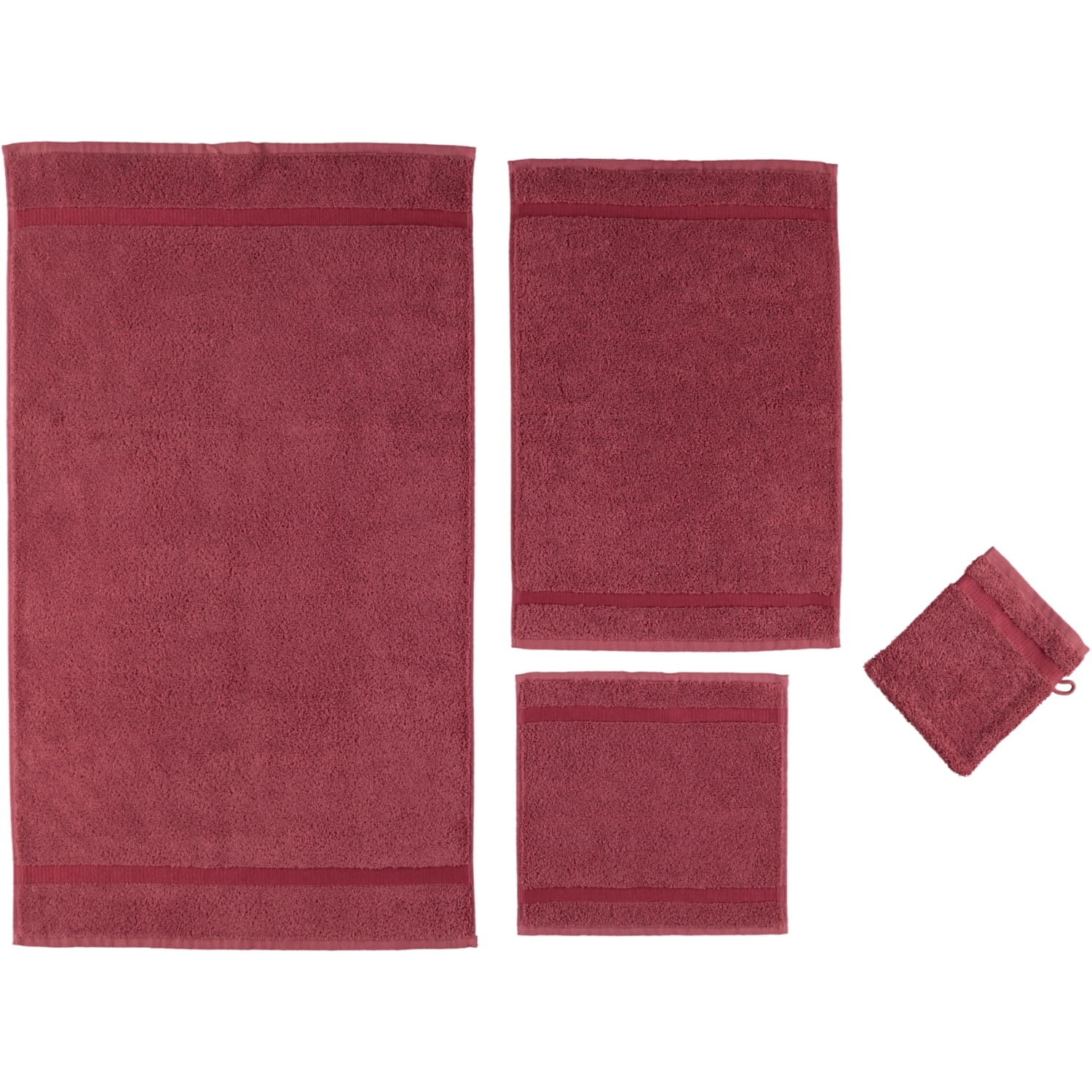 Rhomtuft - Handtücher Princess - Farbe: marsala - 391