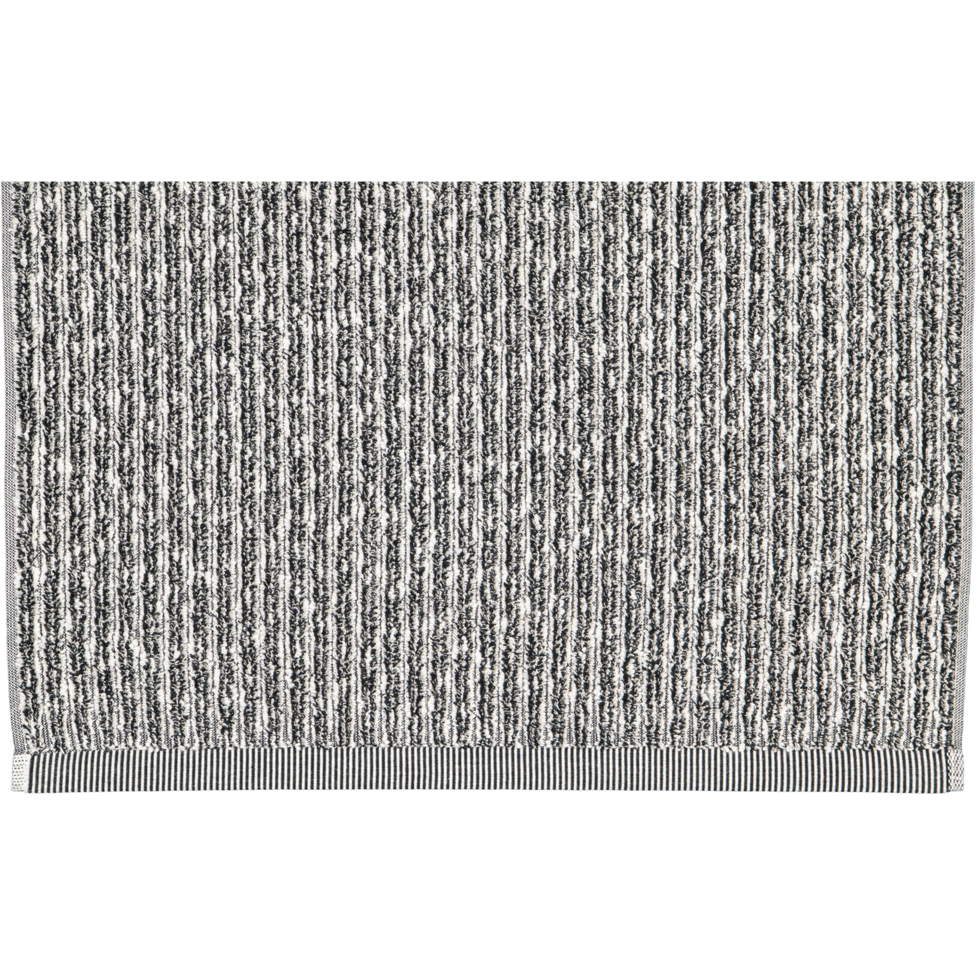 Möve Handtücher Brooklyn Pinstripe nature/black - 081 - Handtuch 50x100 cm