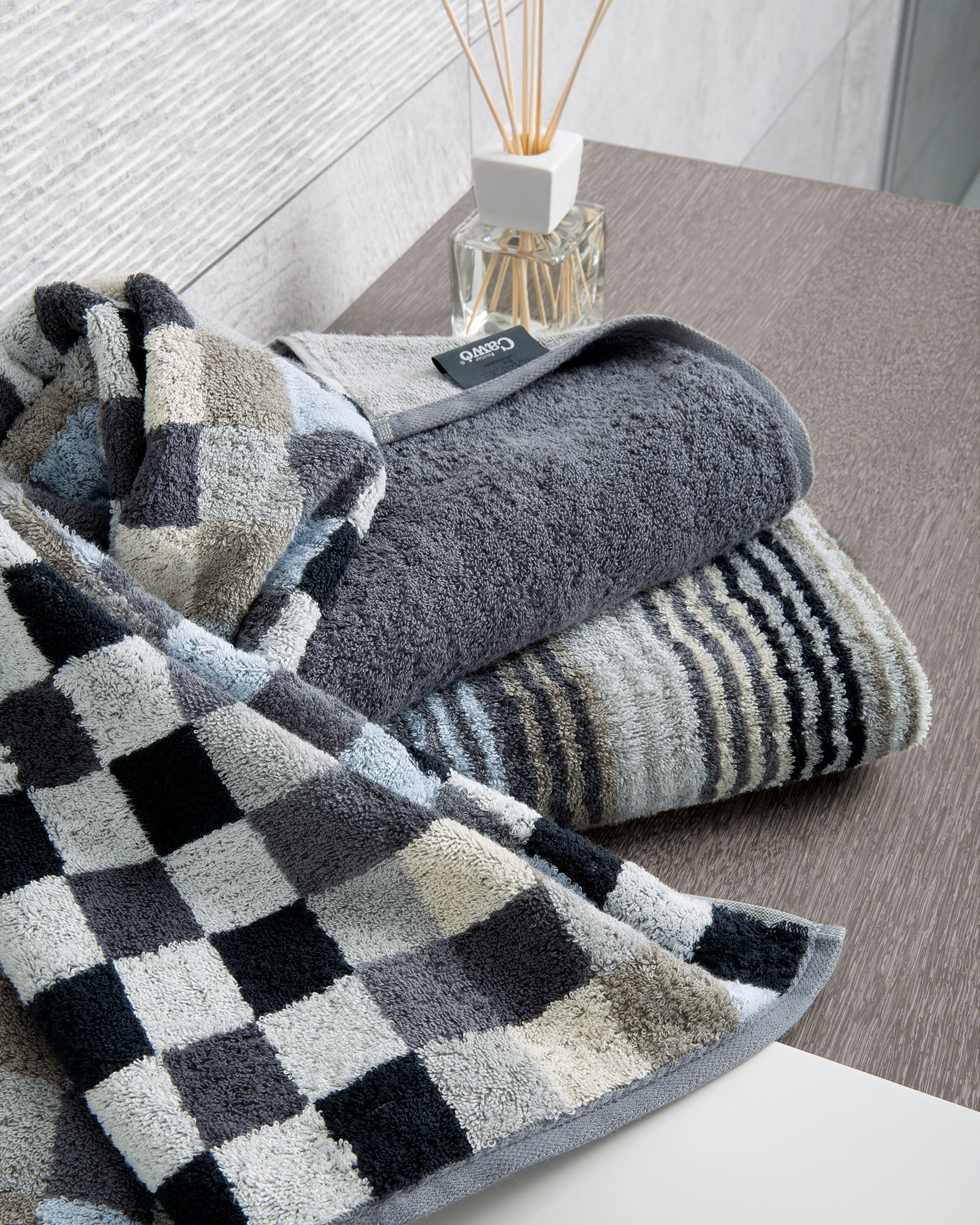 Cawö - Unique Karo 942 - Farbe: türkis - 44