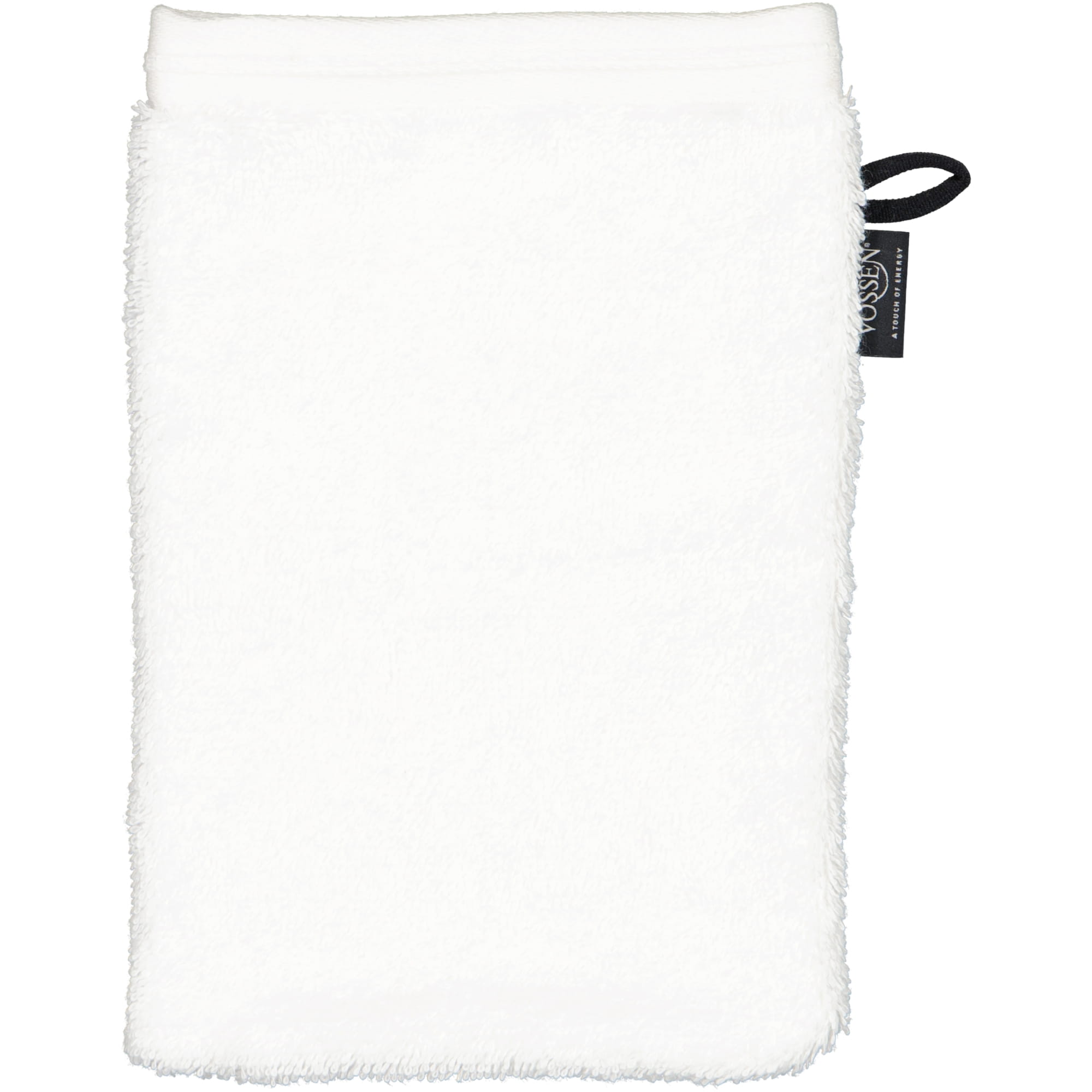 Vossen Handtücher Vegan Life weiß - 0300 - Waschhandschuh 16x22 cm