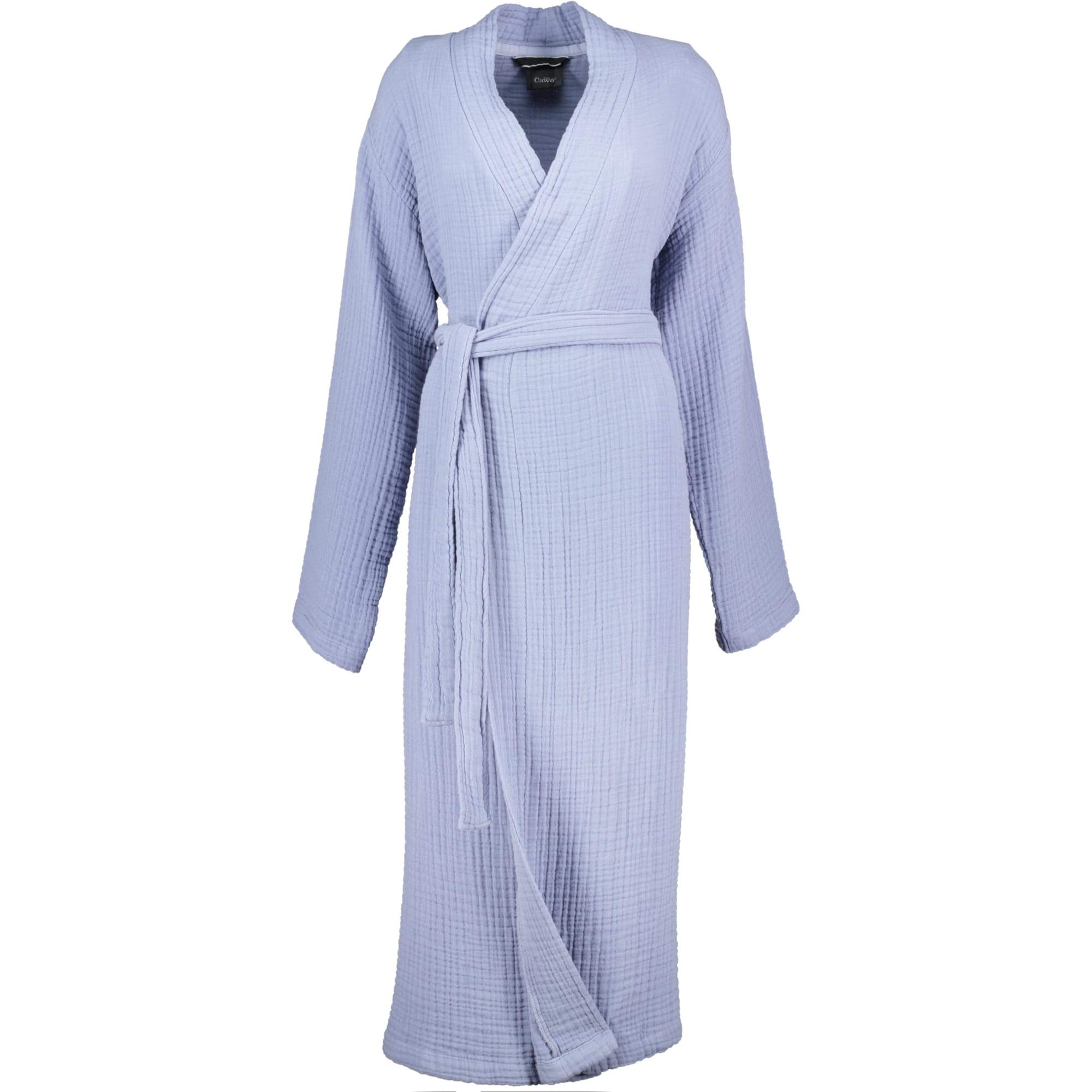 Cawö Home Bademäntel Damen Kimono Musselin 838 pastellblau - 10