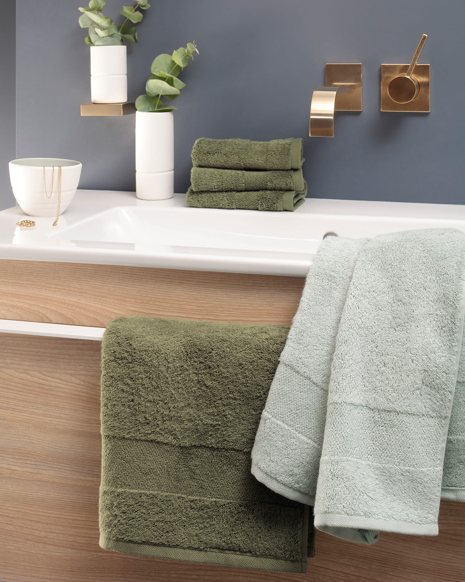 Villeroy & Boch Handtücher One 2550 - Farbe: sage green - 450