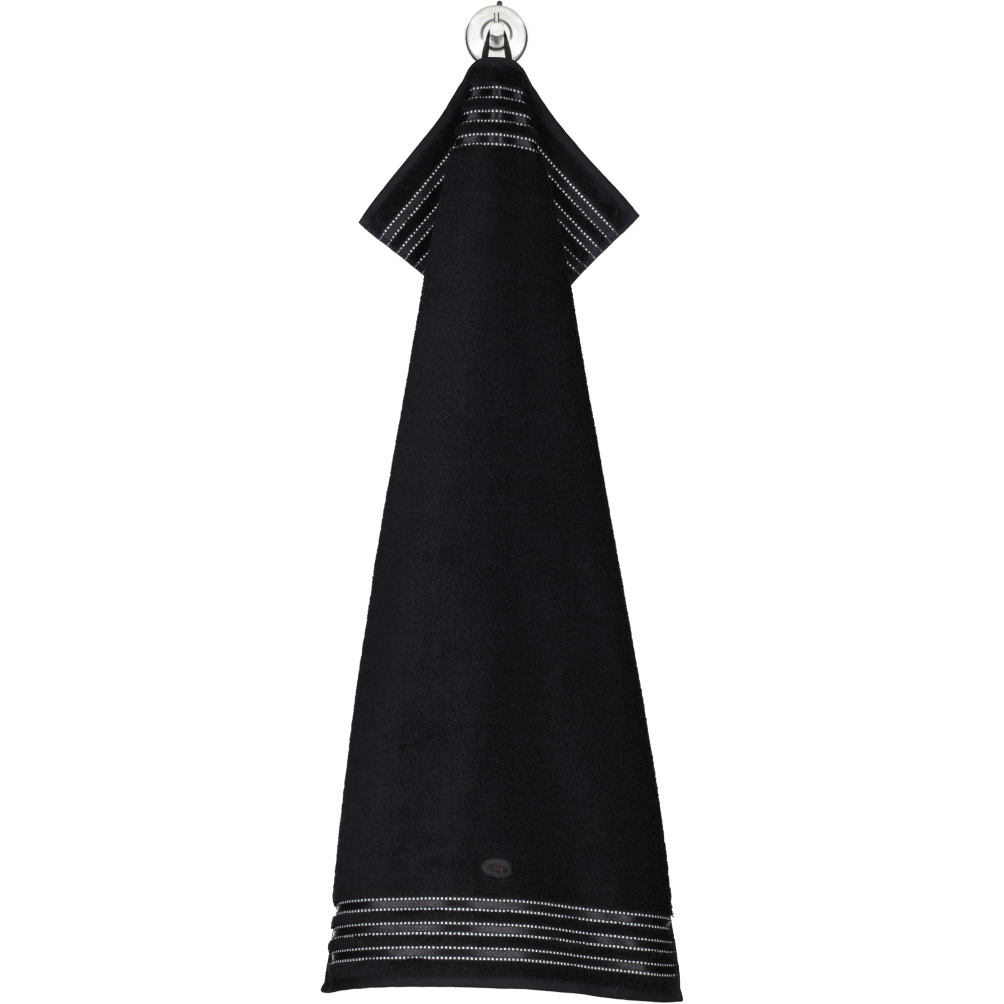 Vossen Handtücher Cult de Luxe schwarz - 7900 - Handtuch 50x100 cm