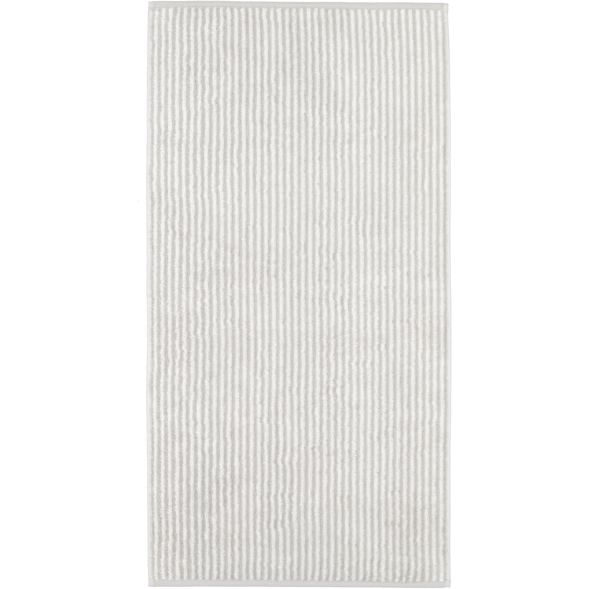 Cawö Handtücher Two-Tone Stripes 480 platin - 76