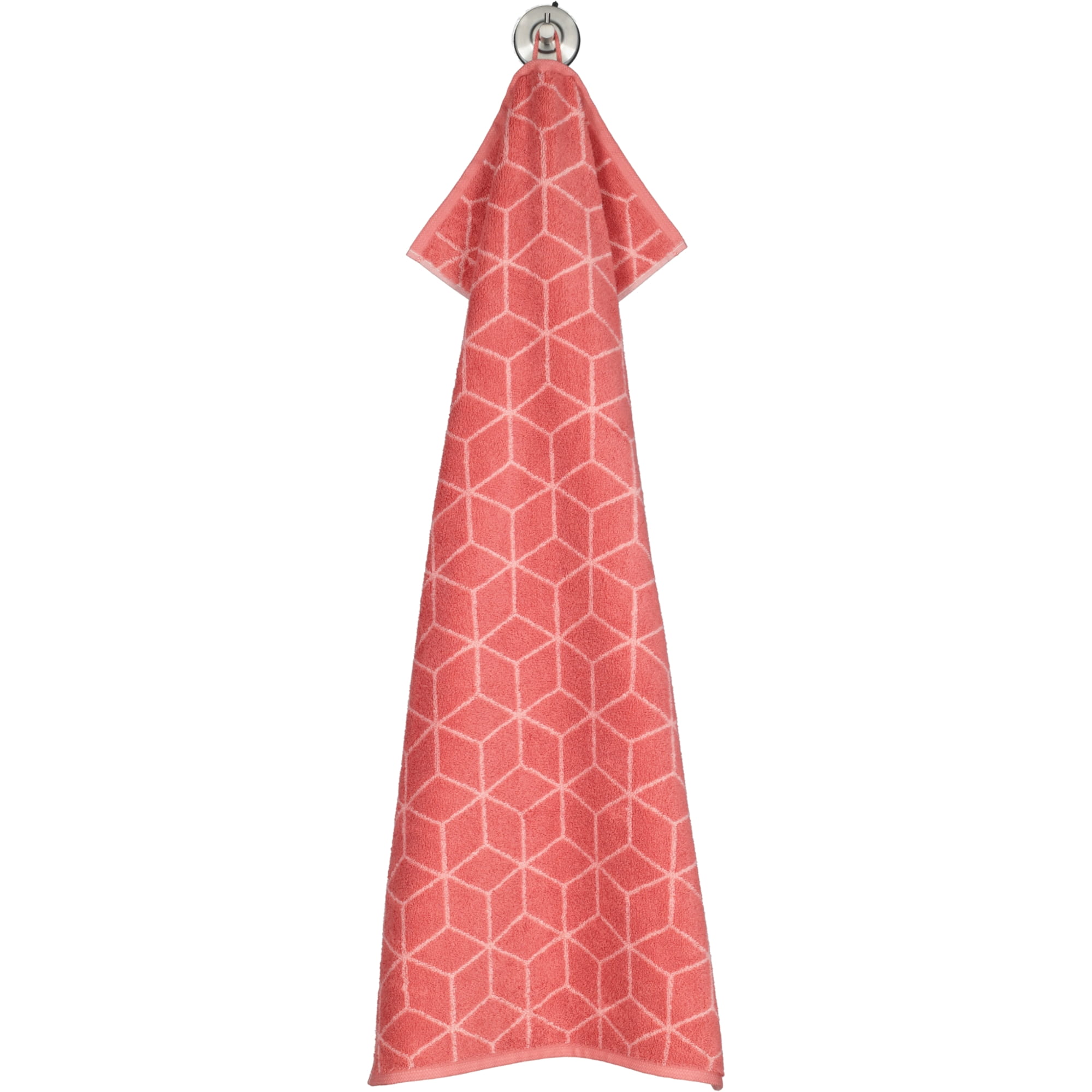 Villeroy & Boch Handtücher Coordinates Carré 2557 coral - 22 - Handtuch 50x100 cm