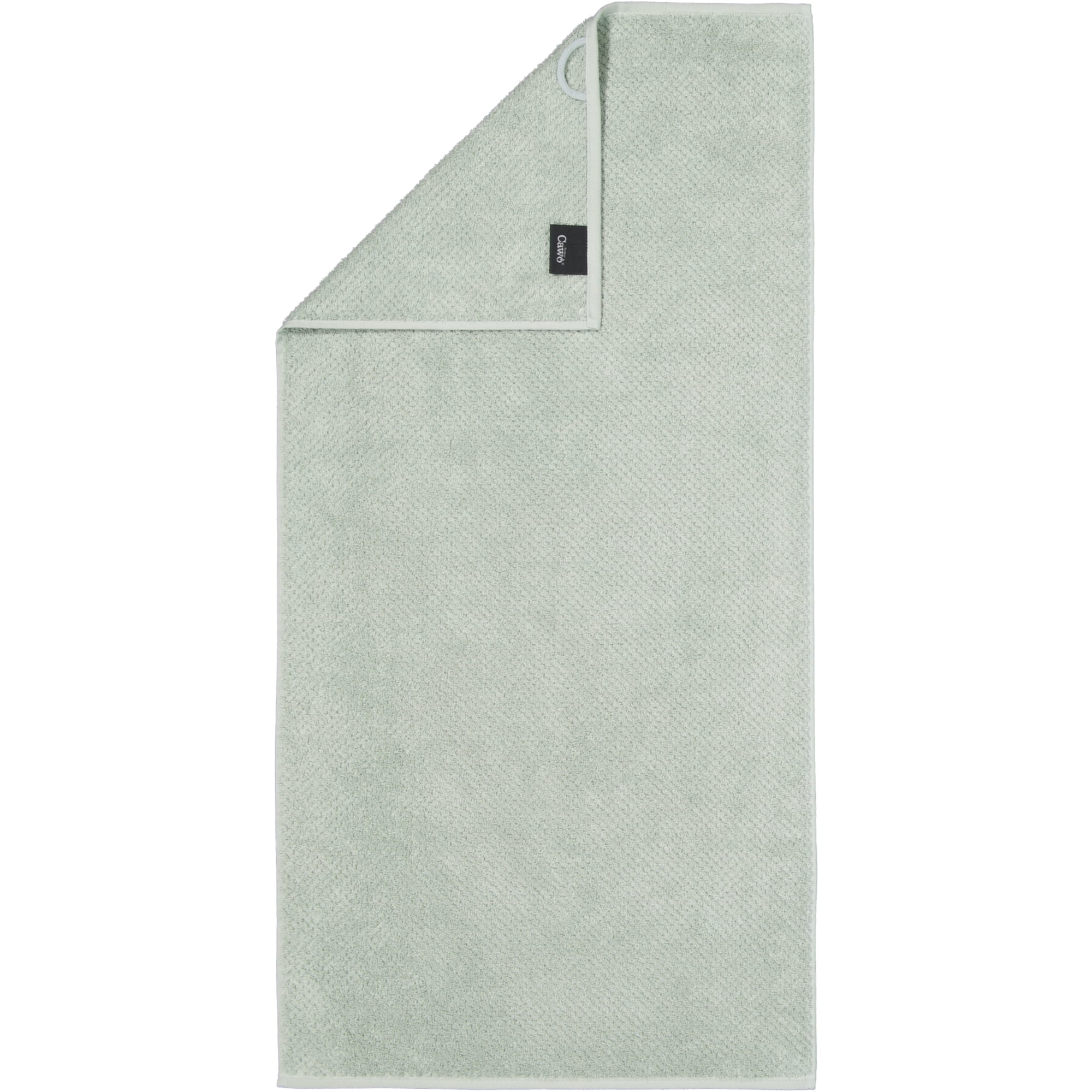 Cawö Handtücher Pure 6500 - Farbe: eukalyptus - 450 - Handtuch 50x100 cm