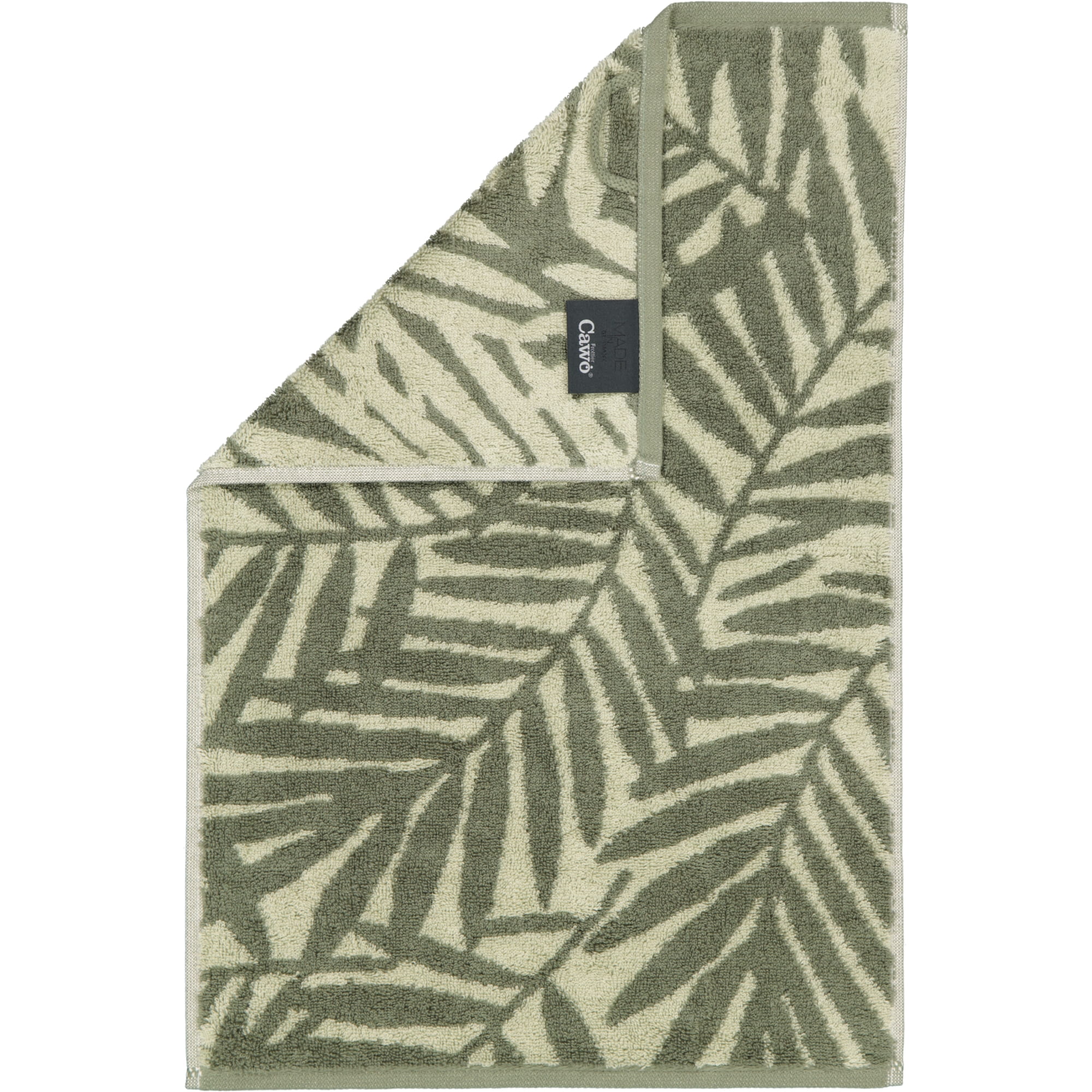 Cawö Handtücher Maison Blätter 6267 field - 44 - Gästetuch 30x50 cm