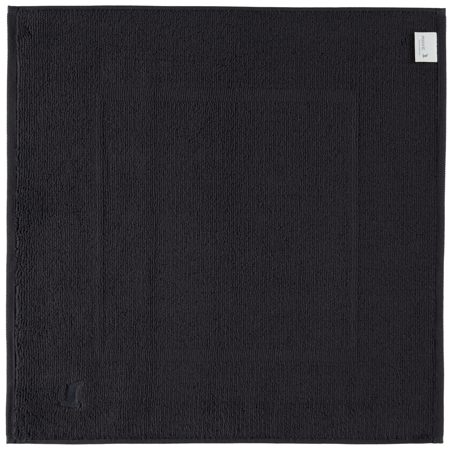 Möve - Badteppich Superwuschel - Farbe: dark grey - 820 (1-0300/8126) - 60x60 cm