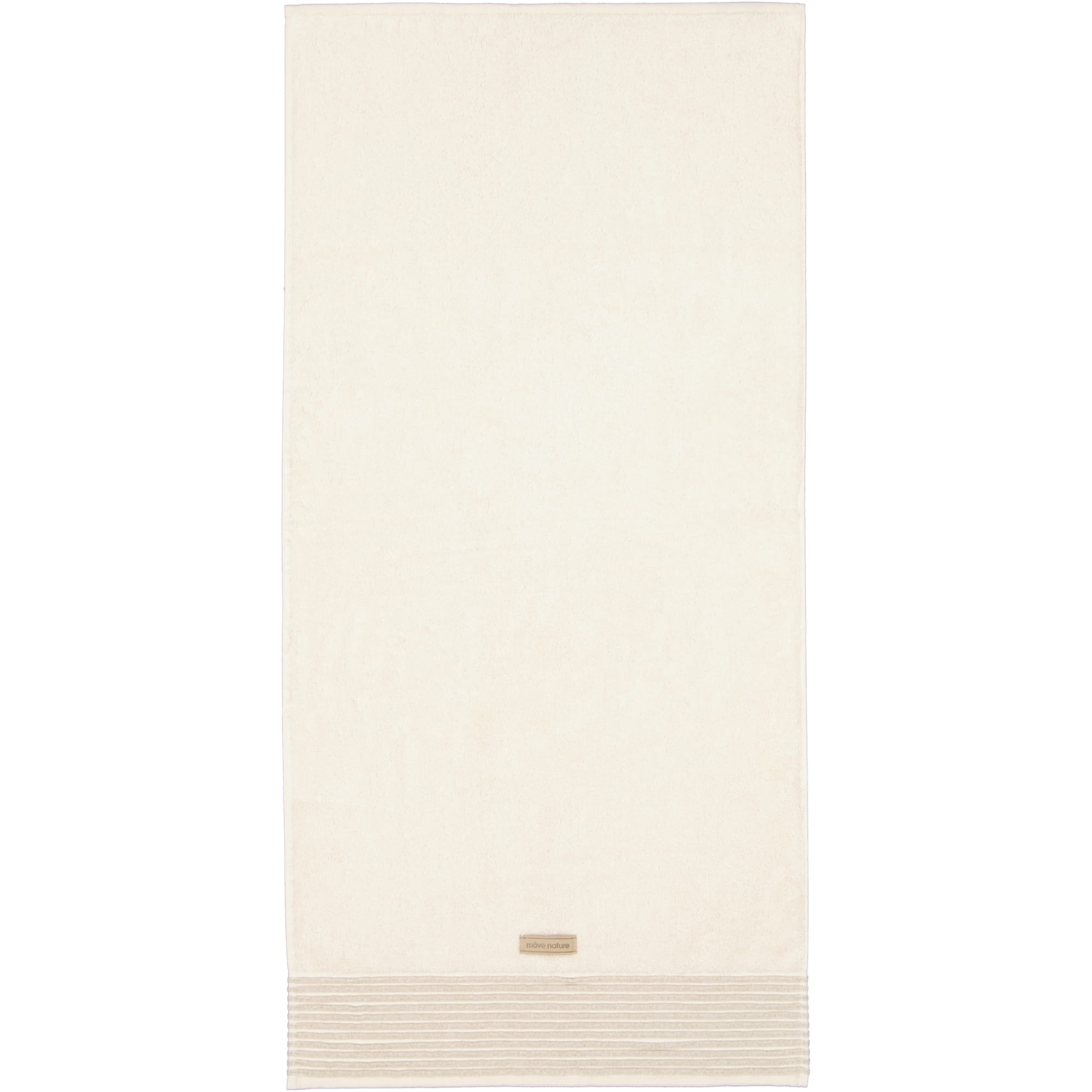 Möve - Wellness - Chenillebiesen - Farbe: natur - 071 (0-5537/8711) - Handtuch 50x100 cm