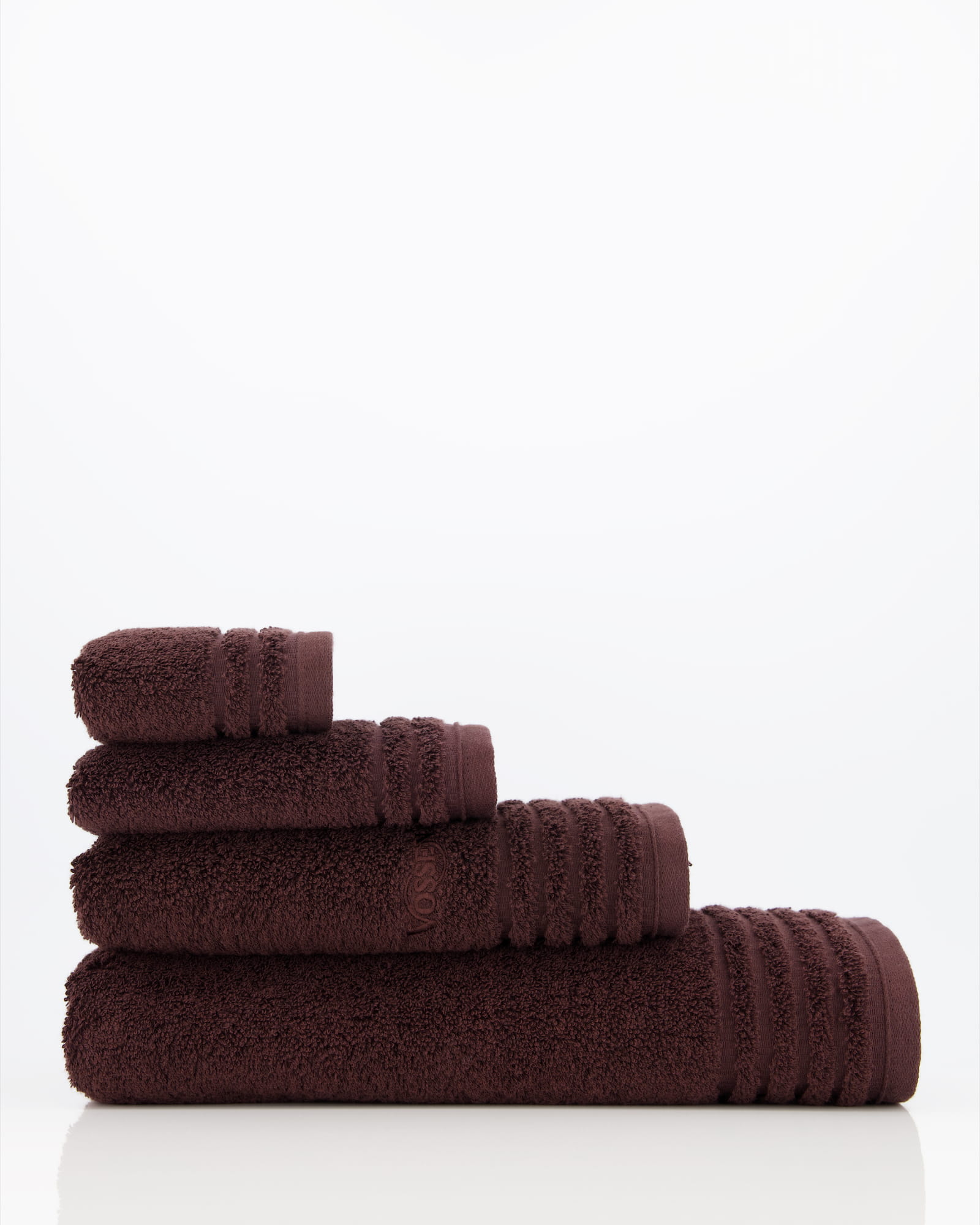Vossen Handtücher Vienna Style Supersoft dark brown - 6930 - Badetuch 100x150 cm
