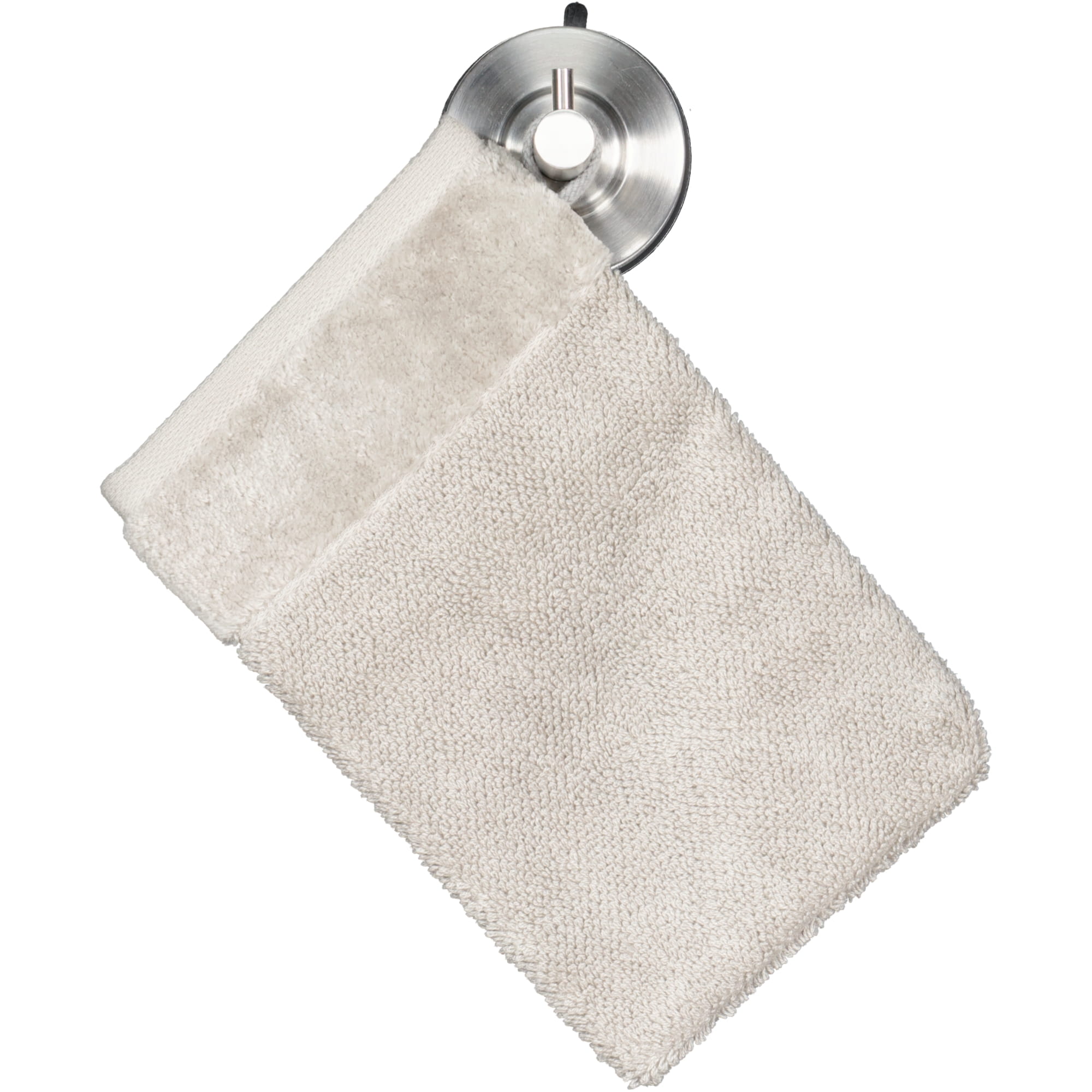 Möve Bamboo Luxe - Farbe: silver grey - 823 (1-1104/5244) - Waschhandschuh 15x20 cm