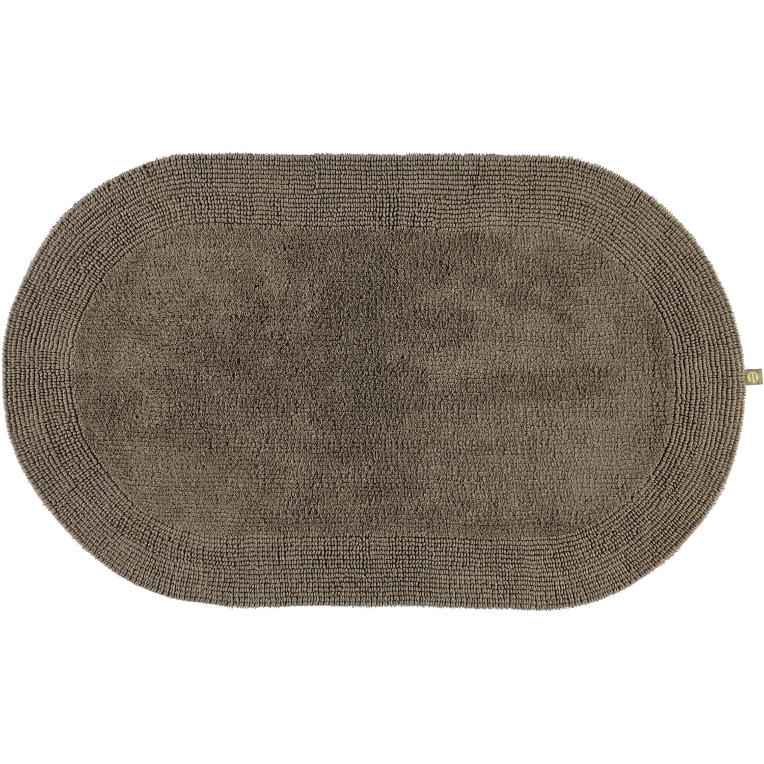 Rhomtuft - Badteppiche Exquisit - Farbe: taupe - 58 - 60x100 cm
