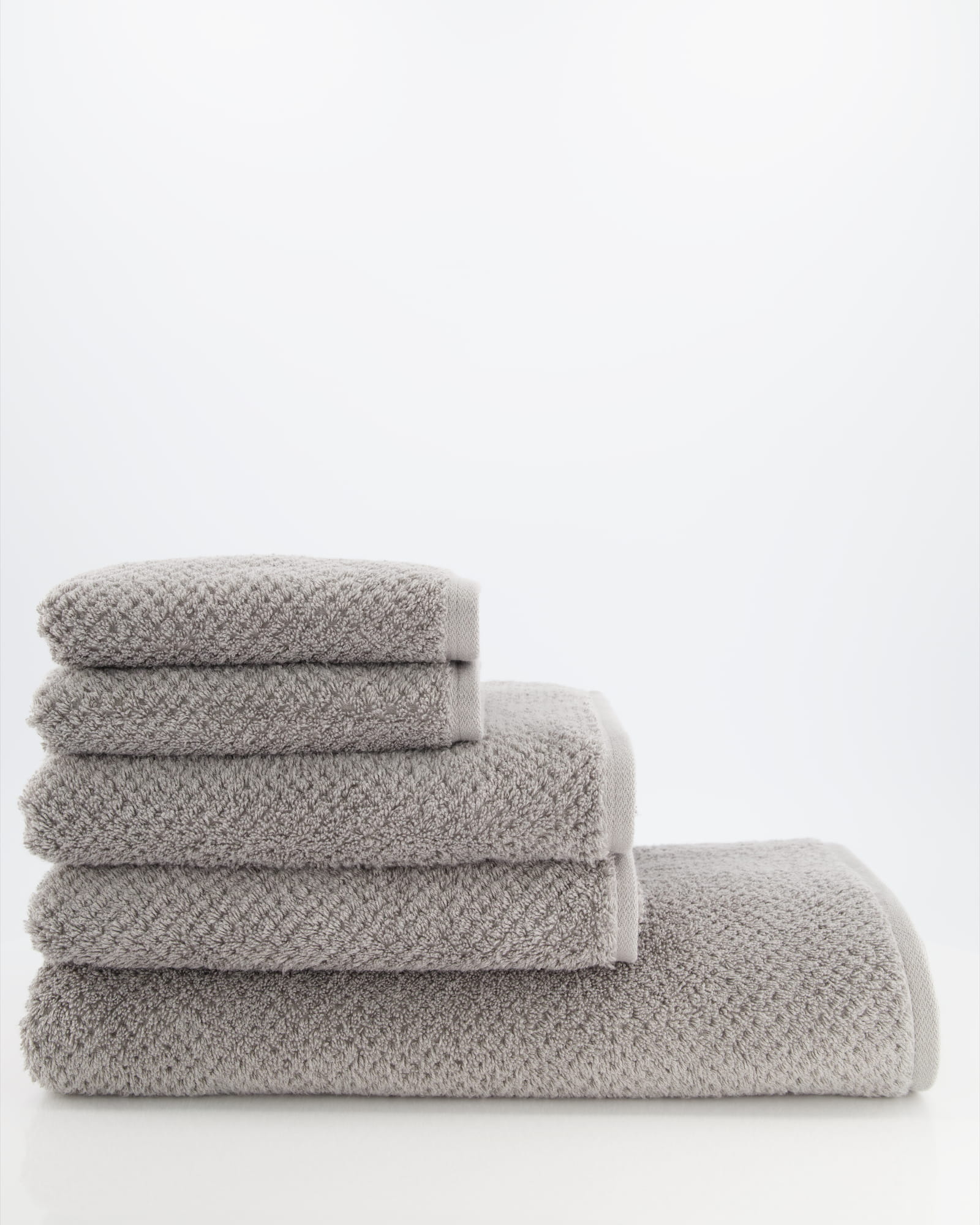 Cawö Handtücher Pure 6500 - Farbe: stein - 727