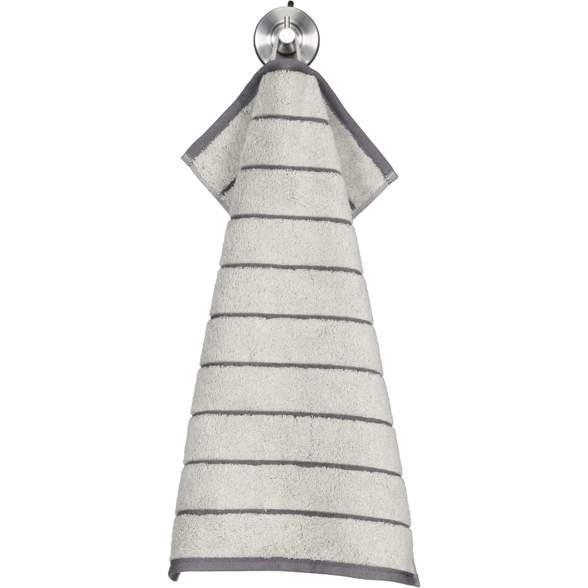 Cawö Handtücher Balance Doubleface 6232 platin - 77 - Gästetuch 30x50 cm