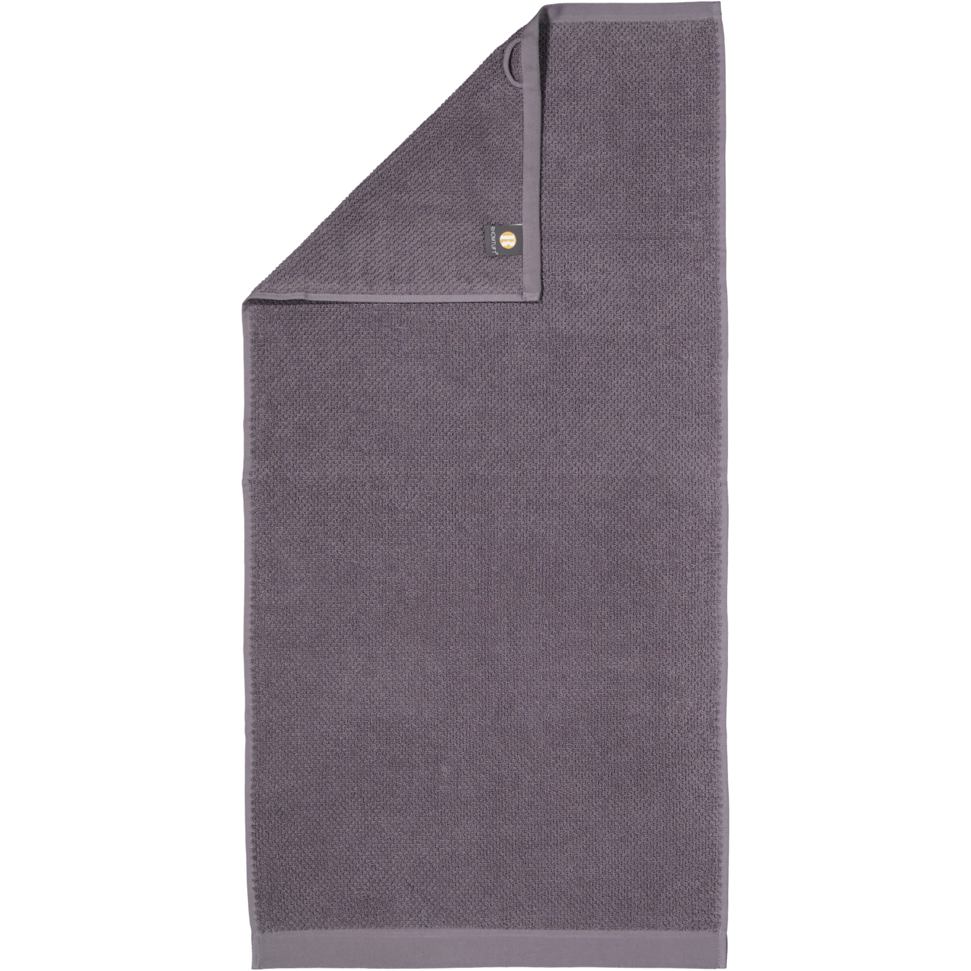 Rhomtuft - Handtücher Baronesse - Farbe: zinn - 02 - Handtuch 50x100 cm