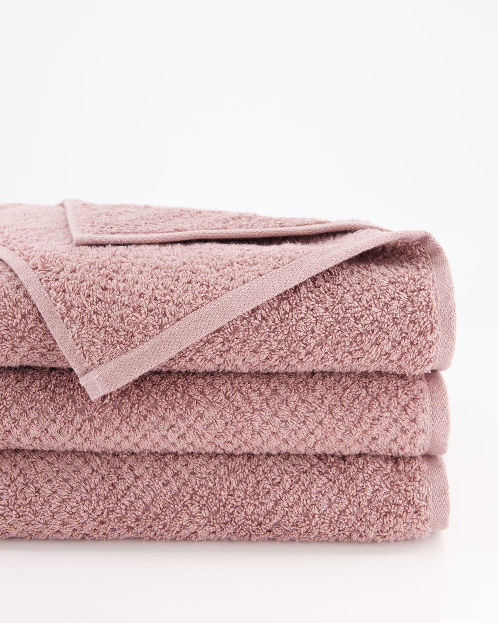 Cawö Handtücher Pure Uni 6500 vintage rose - 231 - Duschtuch 80x150 cm